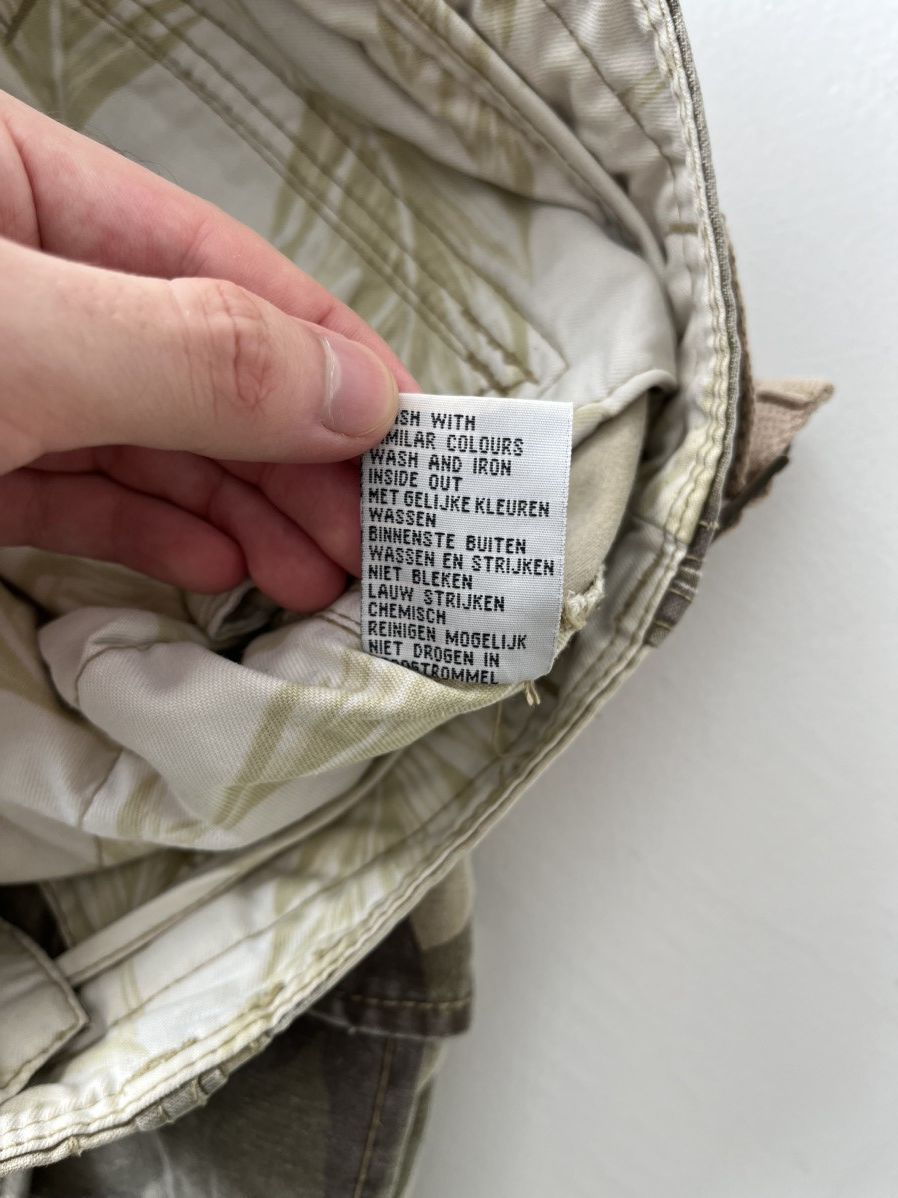 Japanese Brand Vintage 90s army camo cargo pants baggy like Carhartt y2k Size US 31 - 6 Thumbnail