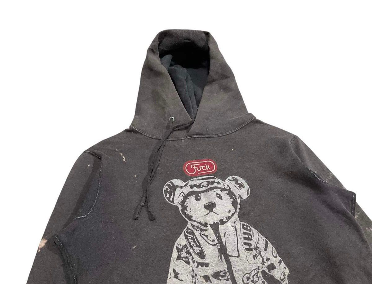Hysteric Glamour 🔥Y2K Archived Vintage Hysteric Glamour Hoodie Bear Fuck Size US M / EU 48-50 / 2 - 3 Thumbnail