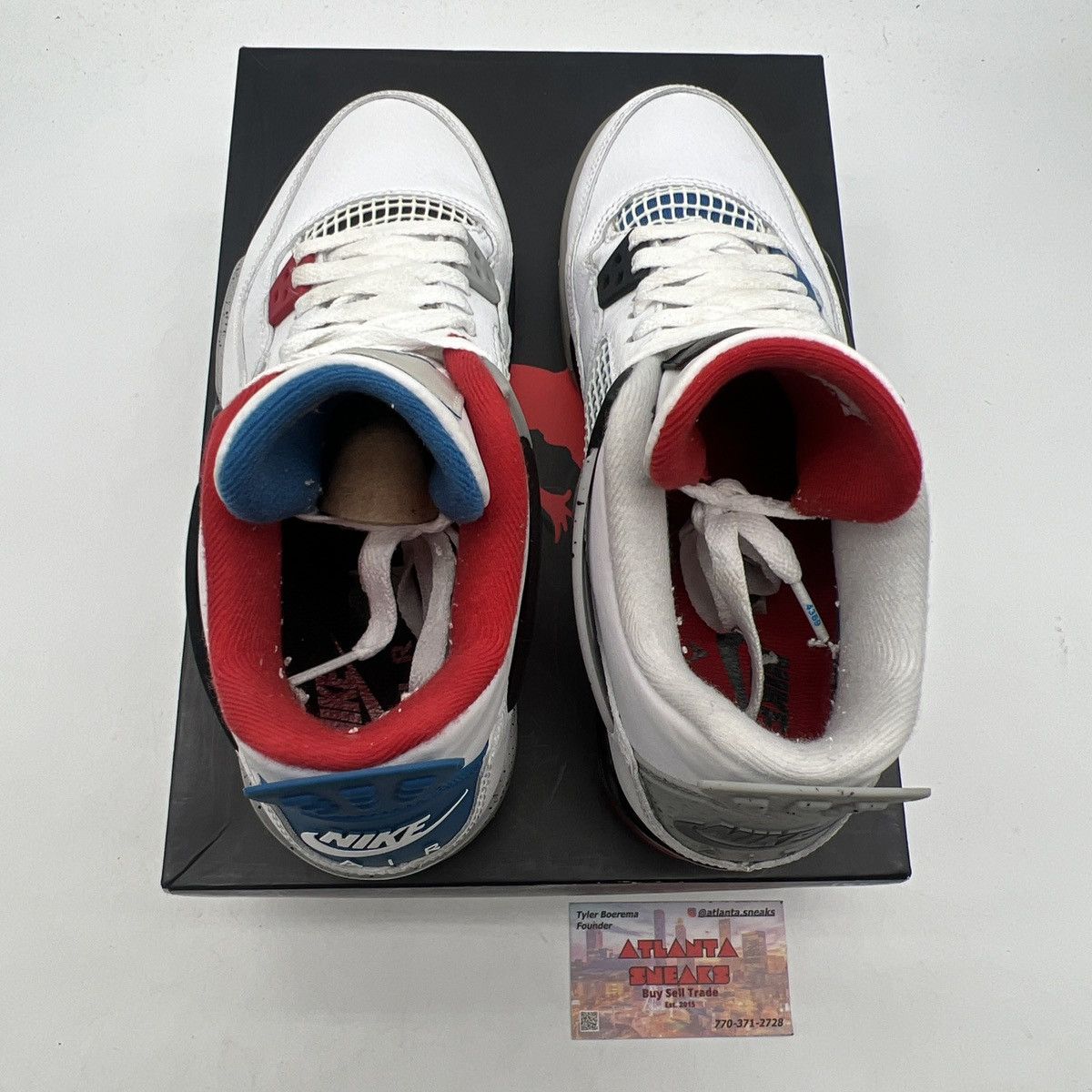 Jordan Brand Air Jordan 4 what the 4 Size US 5.5 / EU 38 - 7 Thumbnail