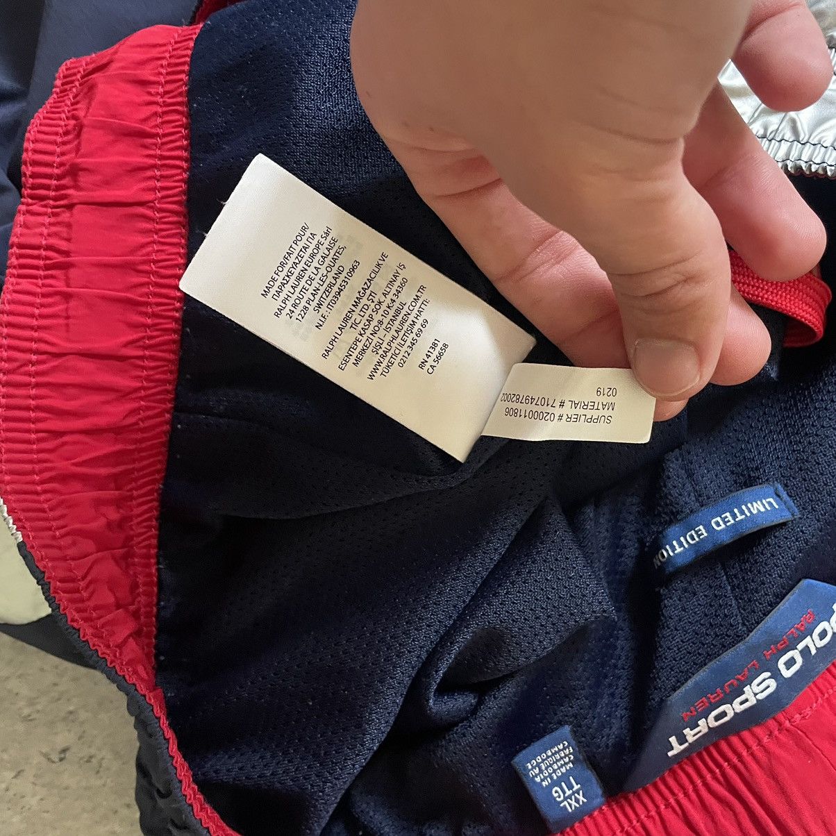 Polo Ralph Lauren × Ralph Lauren Polo Ralph Lauren Sport 67 Nylon Suit Size US XL / EU 56 / 4 - 11 Thumbnail