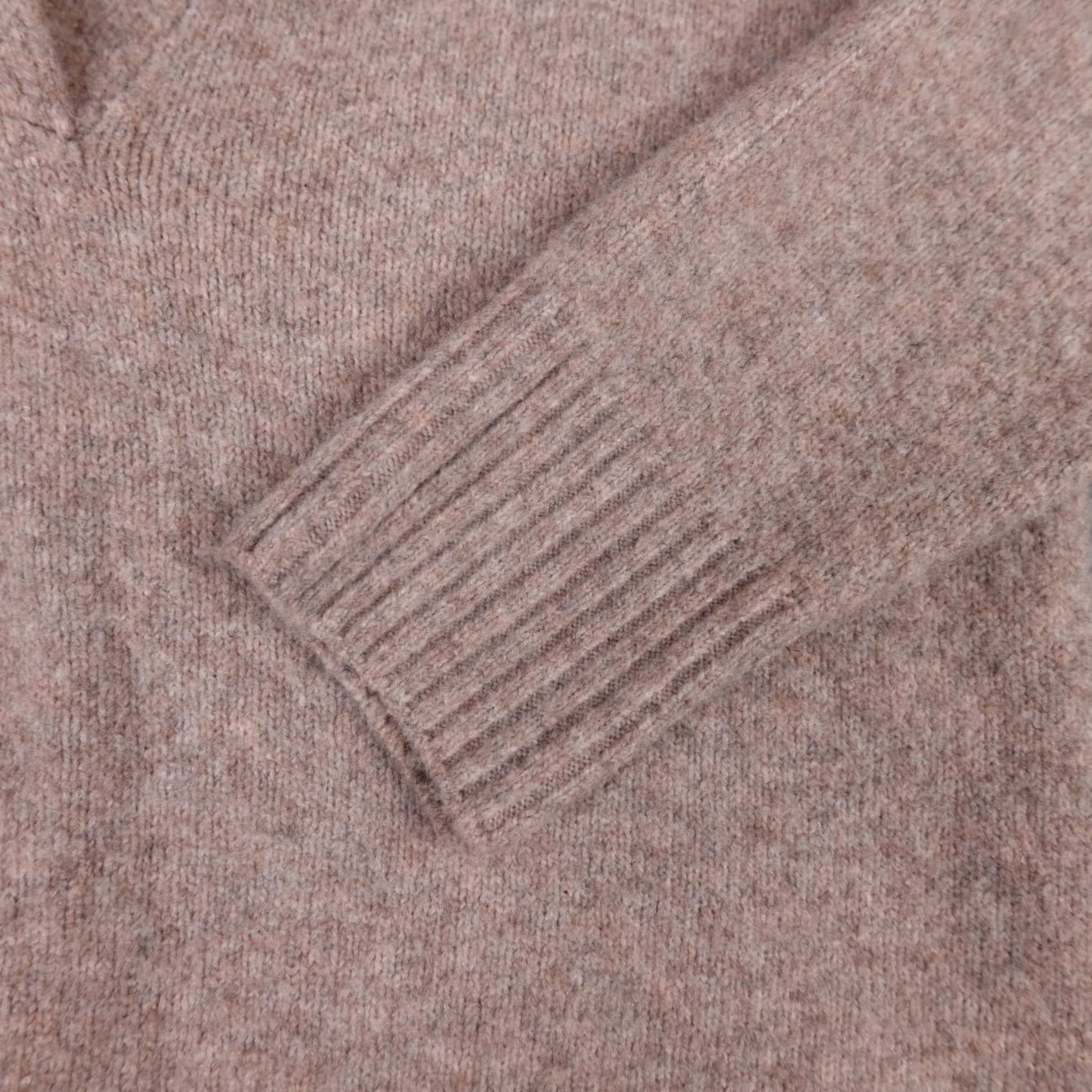 Soft Surroundings Soft Surroundings Meera Sweater Womens M Brown Collared V-Neck Pullover Size M / US 6-8 / IT 42-44 - 6 Thumbnail