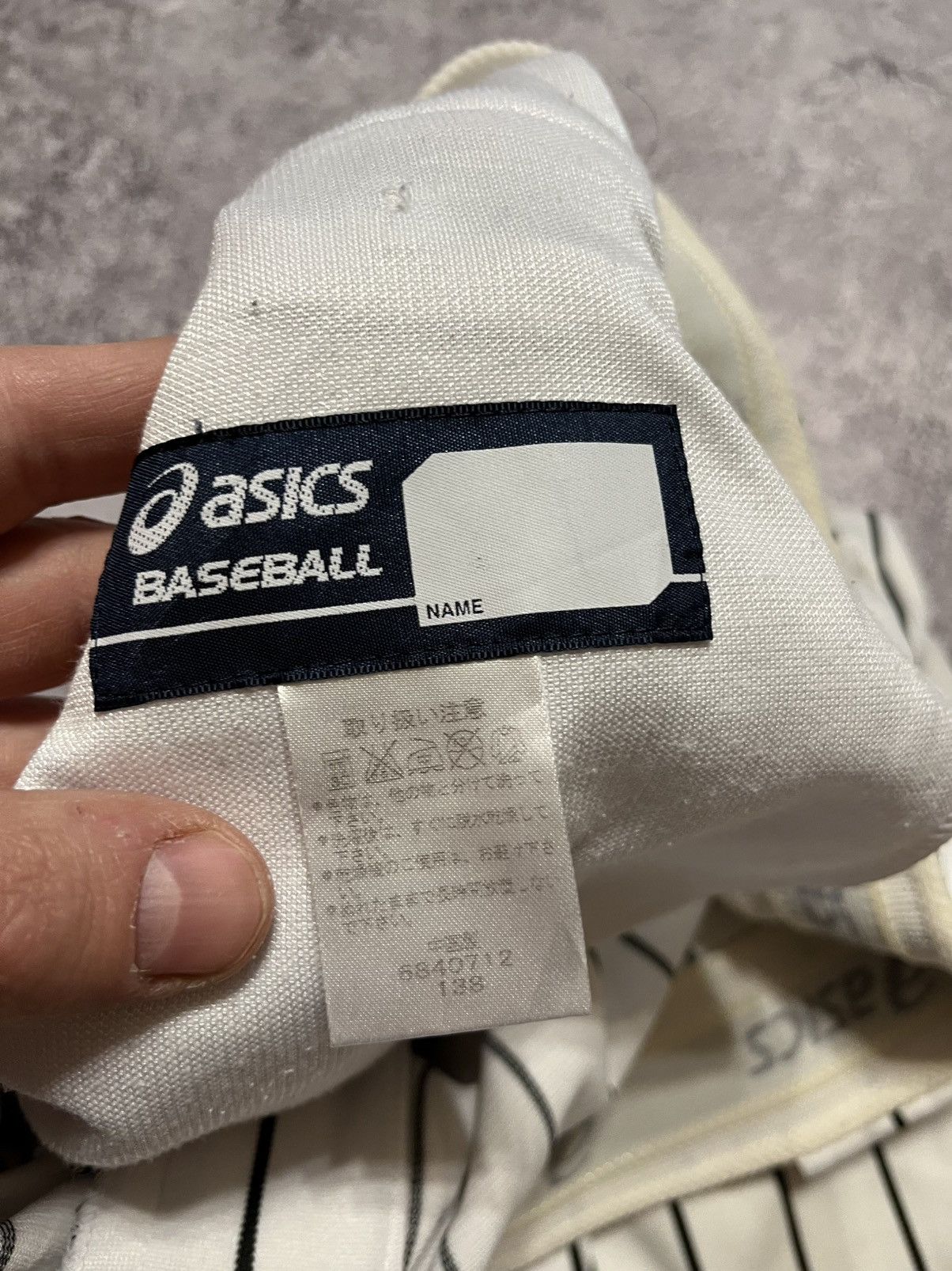 Asics 3x Vintage Japan Baseball Pants Set Asics Zett Rawlings Size US 32 / EU 48 - 8 Thumbnail