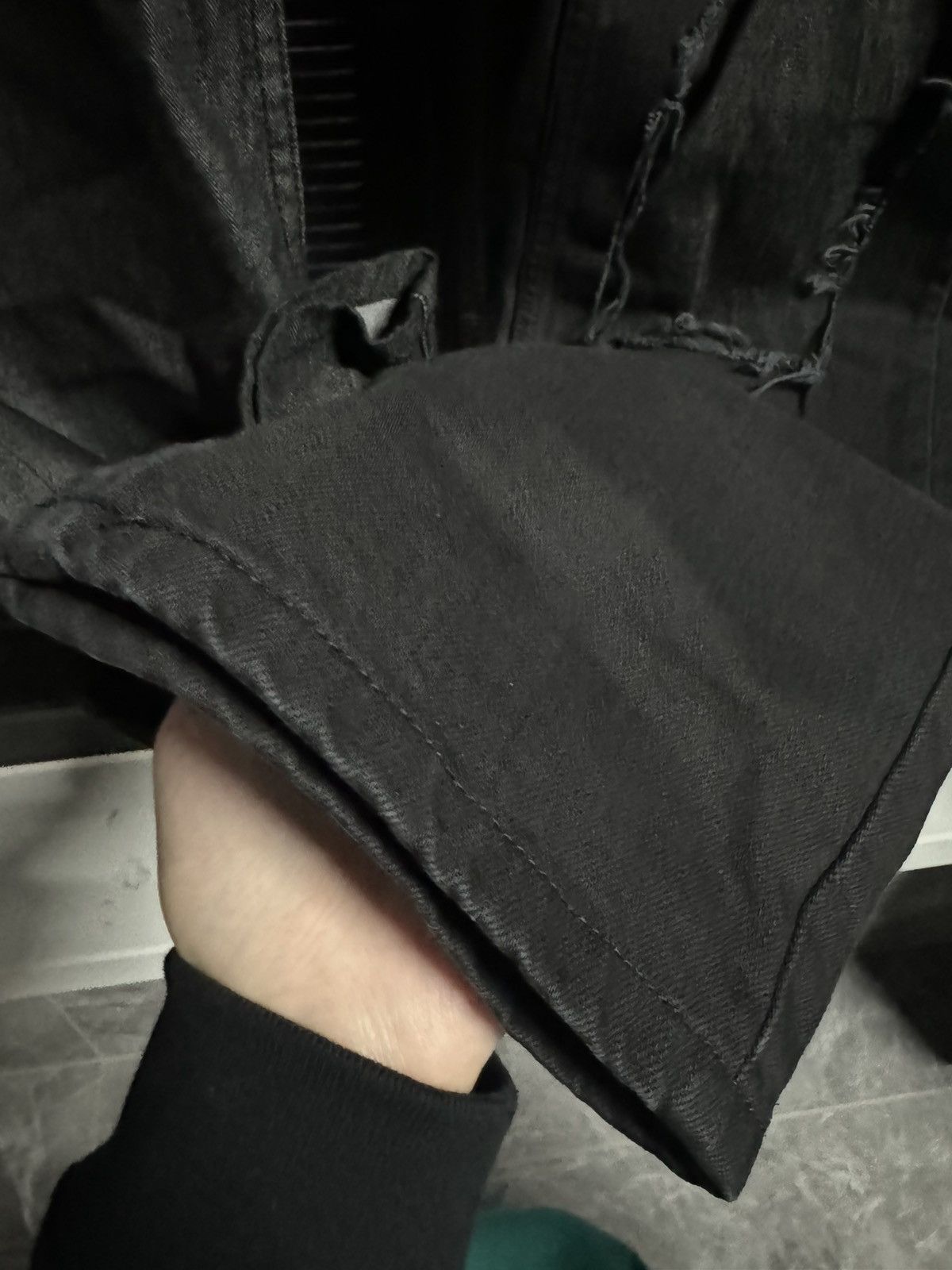 Raf Simons RAF SIMONS SS23 Double layer Damaged Jeans Size US 31 - 4 Thumbnail