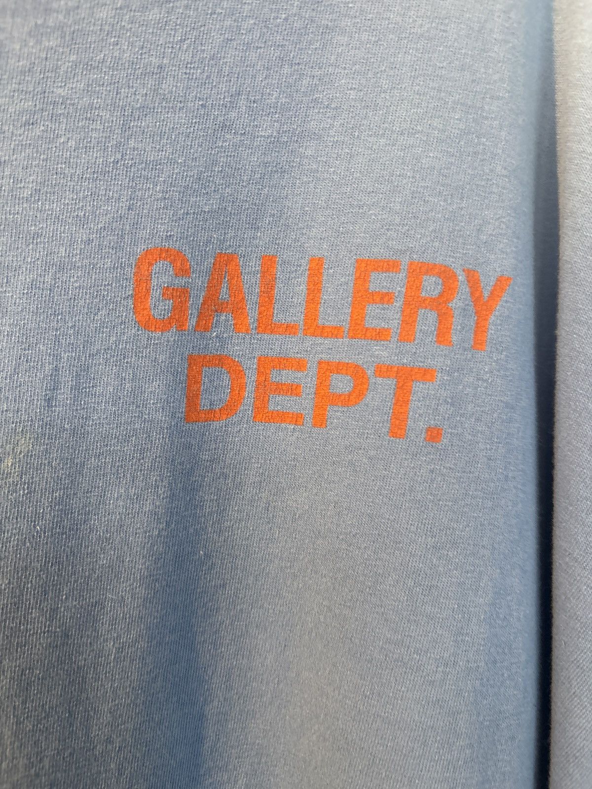 Gallery Dept. Gallery Dept Blue/Orange Logo Tees Size US XXL / EU 58 / 5 - 3 Thumbnail