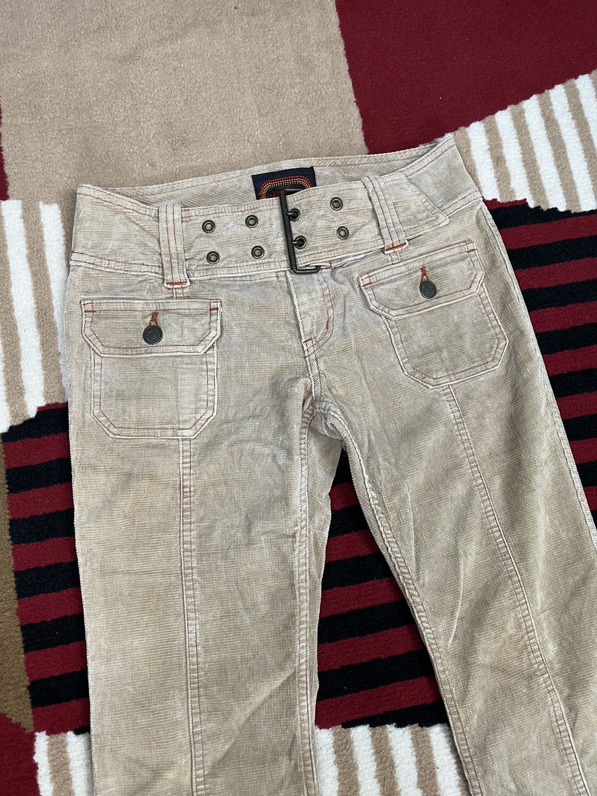 20471120 Hysteric Glamour Corduroy Bootcut Pants Size US 28 / EU 44 - 5 Thumbnail