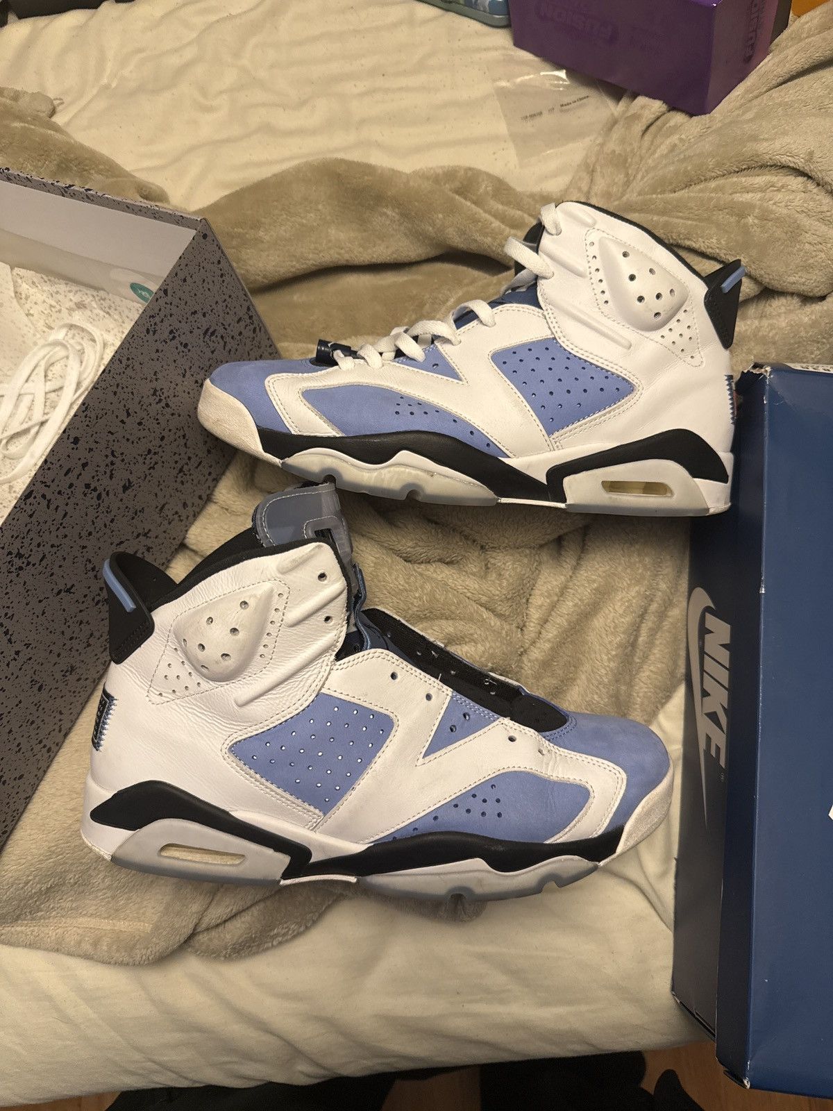 Jordan Brand Jordan 6 UNC SZ 12 Size US 12 / EU 45 - 1 Thumbnail