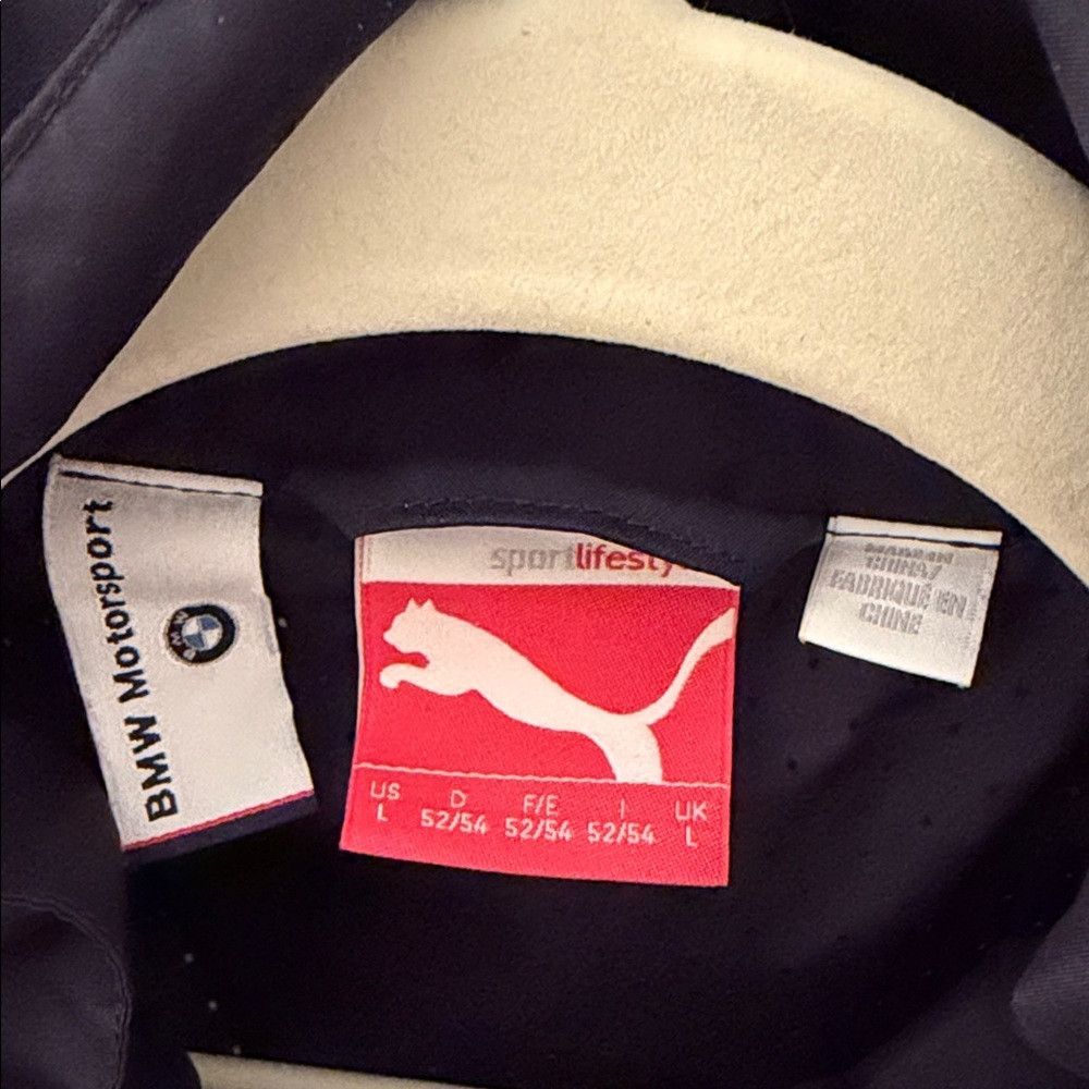 BMW × Puma BMW Motorsport x Puma Mid-Weight Windbreaker Jacket (Rare E Size US L / EU 52-54 / 3 - 8 Thumbnail