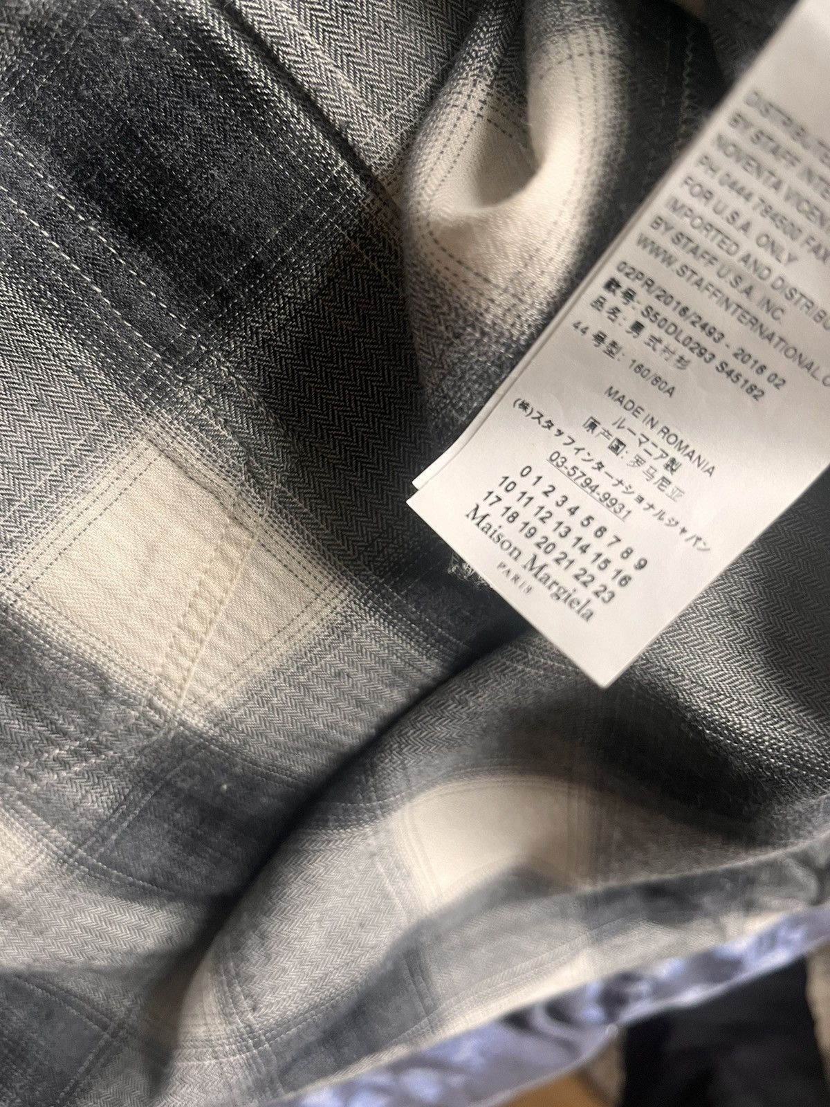 Maison Margiela Maison margiela flannel Size US XL / EU 56 / 4 - 4 Thumbnail