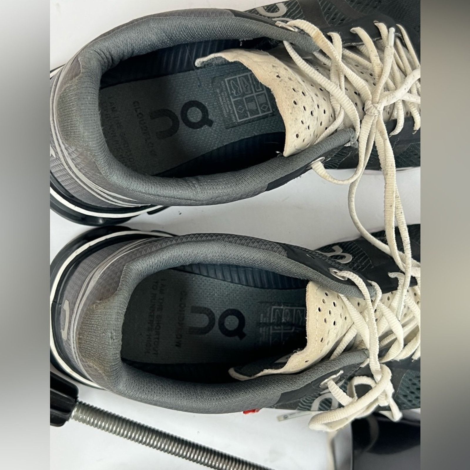 On On Running Cloudflow Women's Running Shoes Black / White 9 Size US 9 / IT 39 - 9 Thumbnail