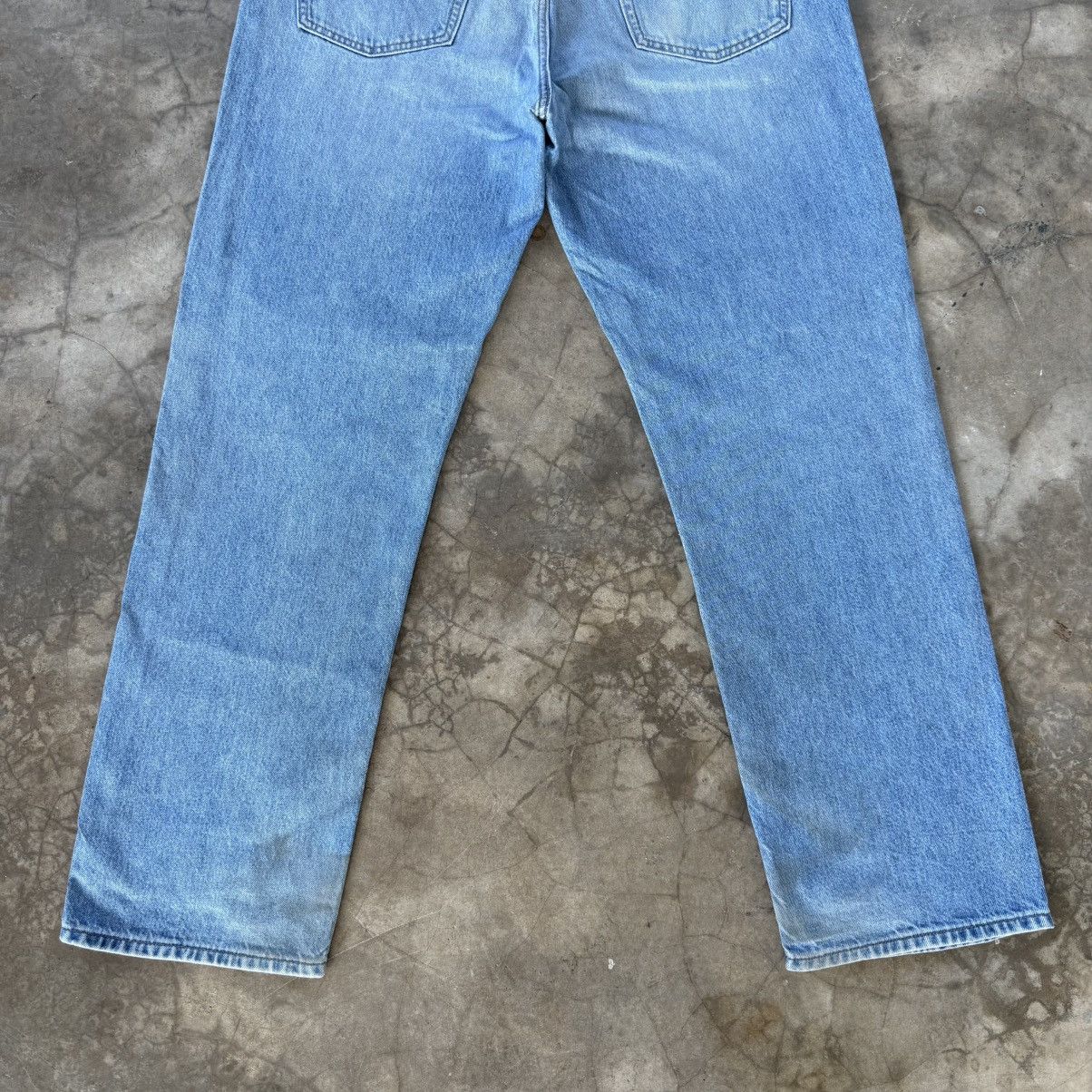Japanese Brand W38x30.5 Vintage Japanese Brand Faded Denim Jean Size US 38 / EU 54 - 10 Thumbnail