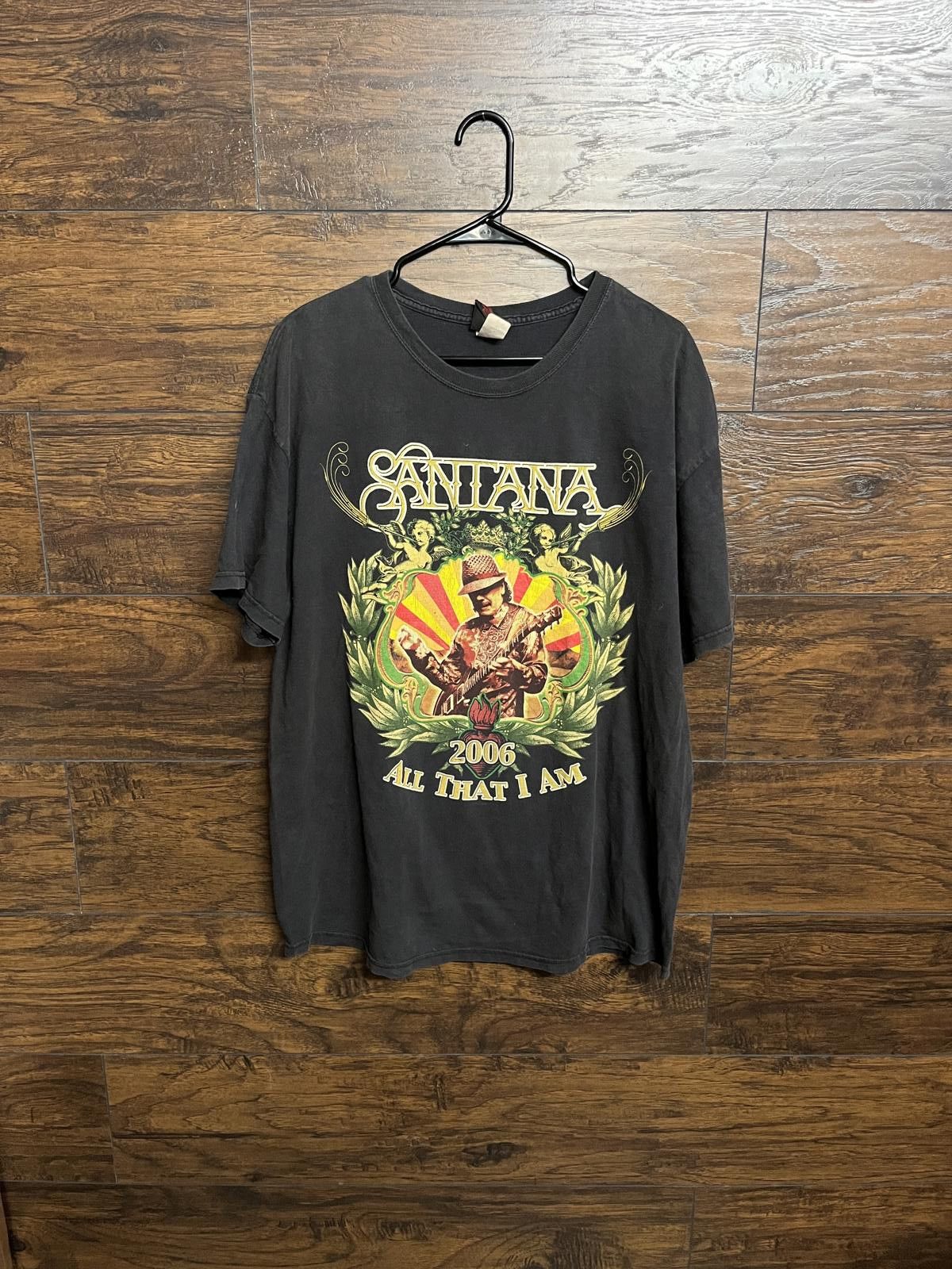 Designer Santana Tour Tee All That I Am 2006 Santana T-shirt - XL Size US XL / EU 56 / 4 - 1 Thumbnail
