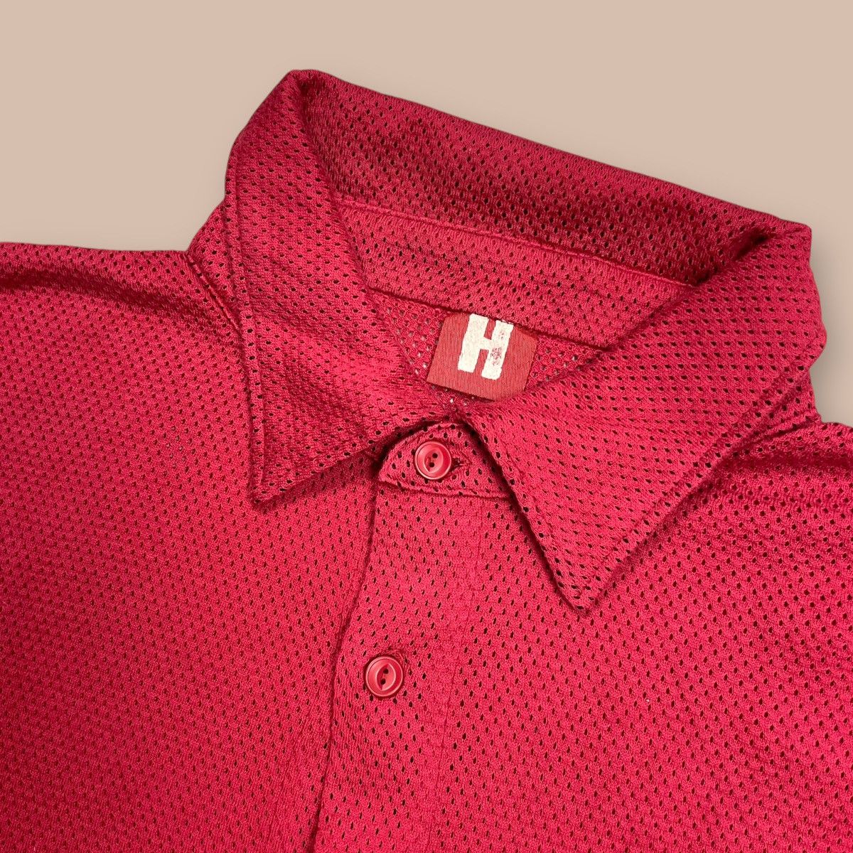 Hysteric Glamour OG Hysteric Glamour Mesh Button up Shirt Size US L / EU 52-54 / 3 - 5 Thumbnail