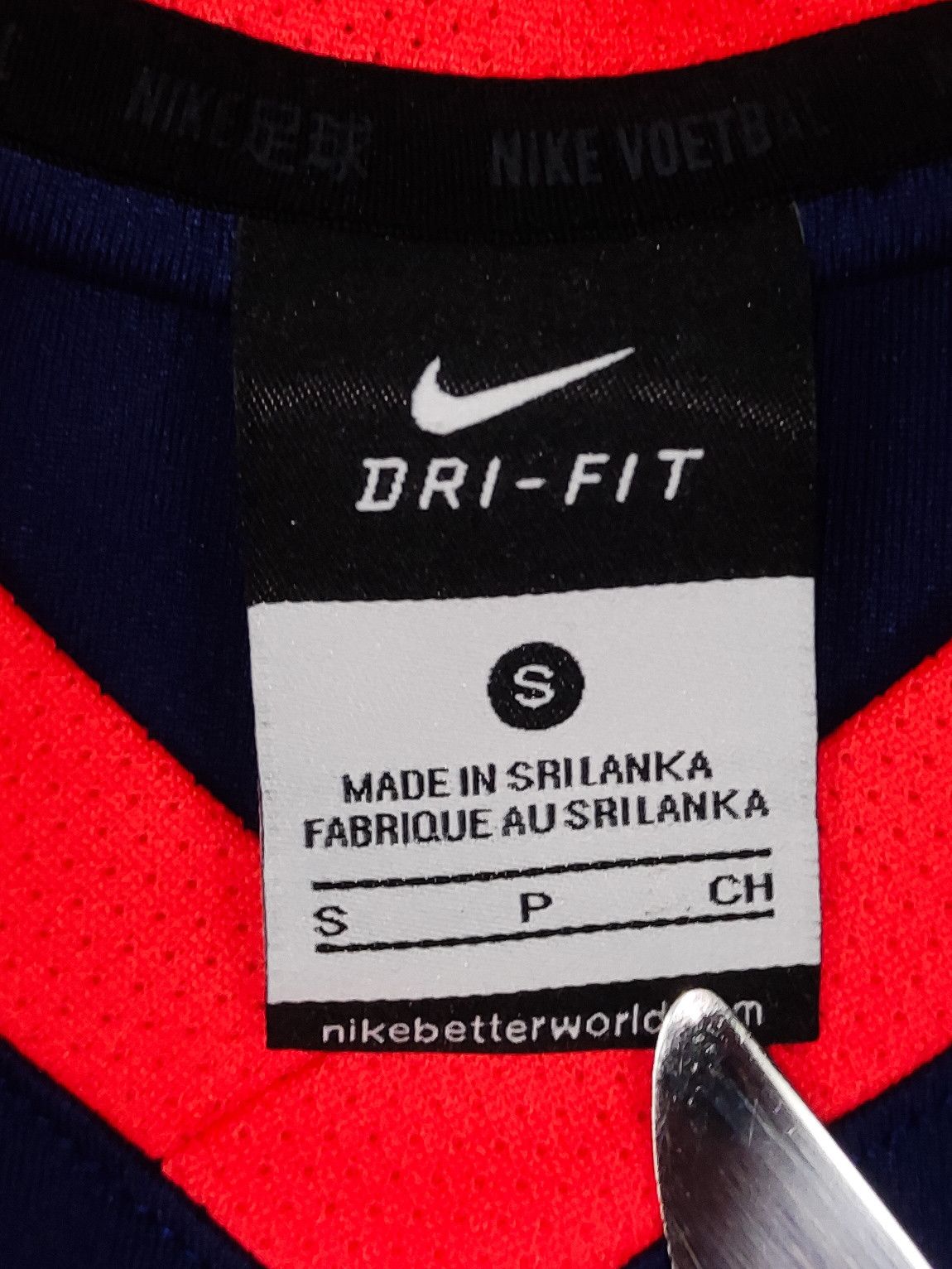Nike FC Barcelona 2014 2015 Nike Training Shirt Kit Jersey Barca Size US S / EU 44-46 / 1 - 3 Thumbnail