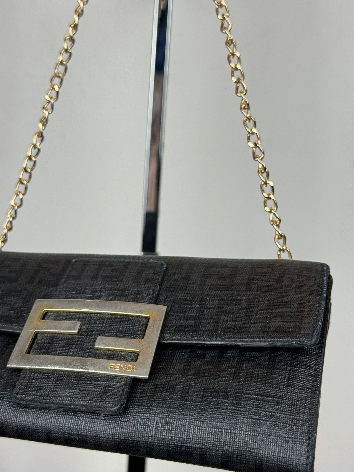 Fendi Shoulder leather bag Fendi FF monogram original rare item Size ONE SIZE - 2 Thumbnail