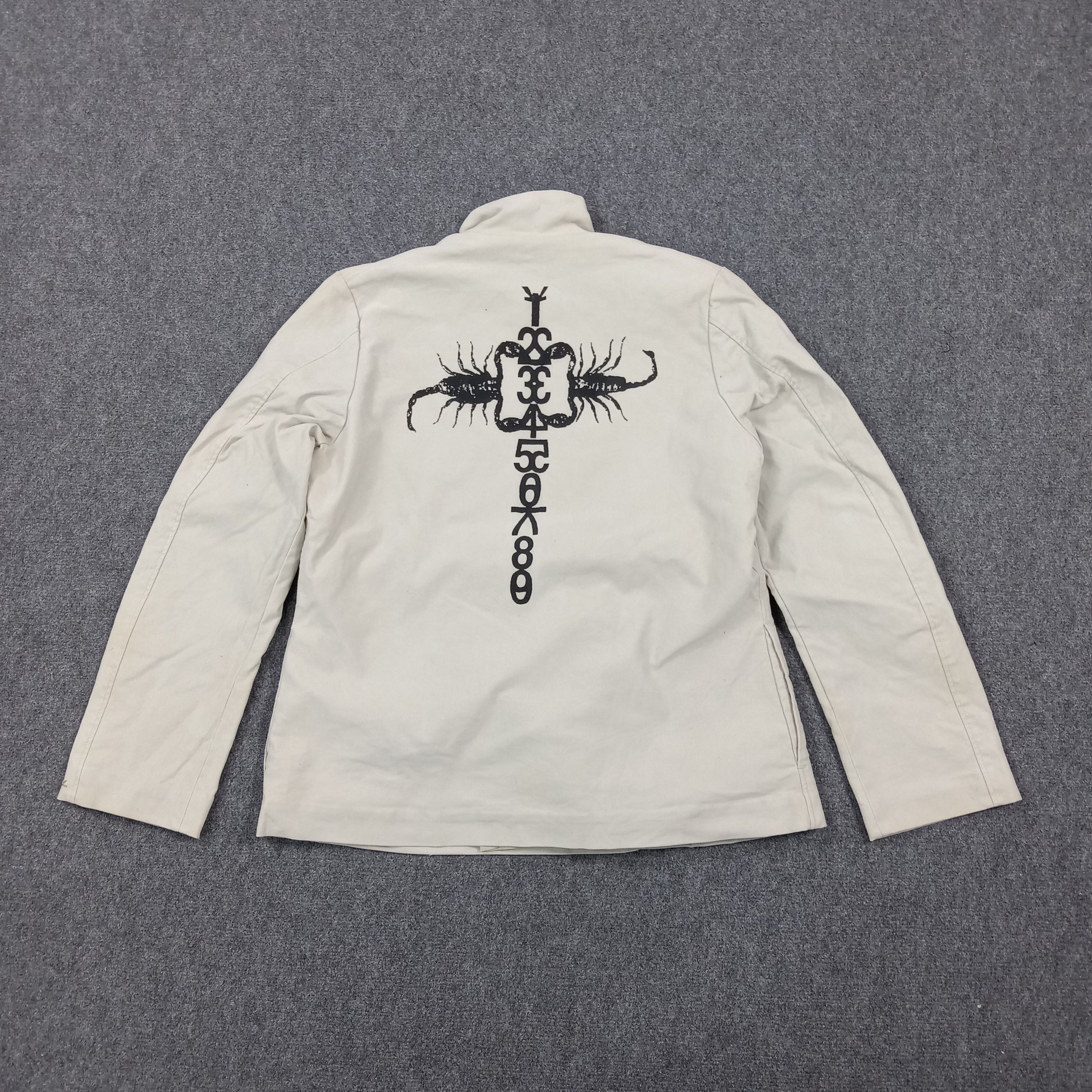 45rpm 45RPM Japanese Brand Scorpion Cross Logo Jacket C277N3 Size US S / EU 44-46 / 1 - 1 Thumbnail