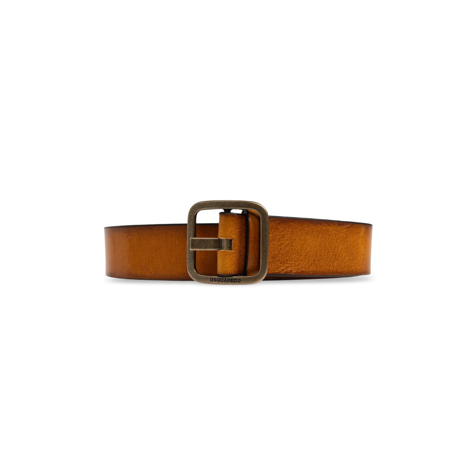 Dsquared2 × Luxury 1990s RARE KEEPING ME HOT DSQUARED LEATHER BELT