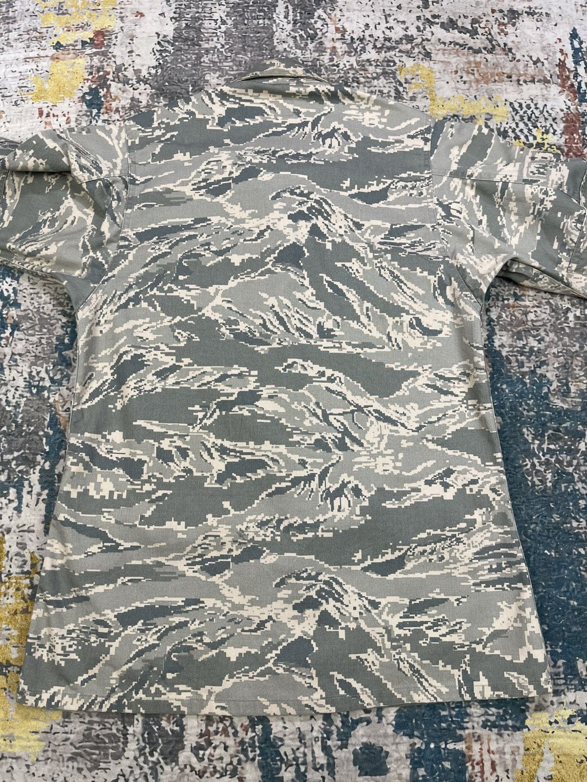 Vintage Vtg US Air Force Camouflage Utility Field Jacket Size S / US 4 / IT 40 - 4 Thumbnail