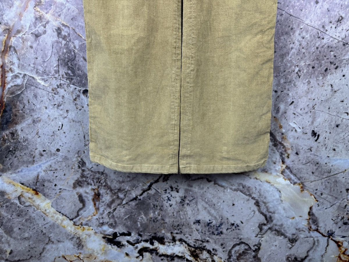 Dolce & Gabbana Men’s Dolce & Gabbana Beige Corduroy Wide Leg Flare Pants Size US 28 / EU 44 - 4 Thumbnail