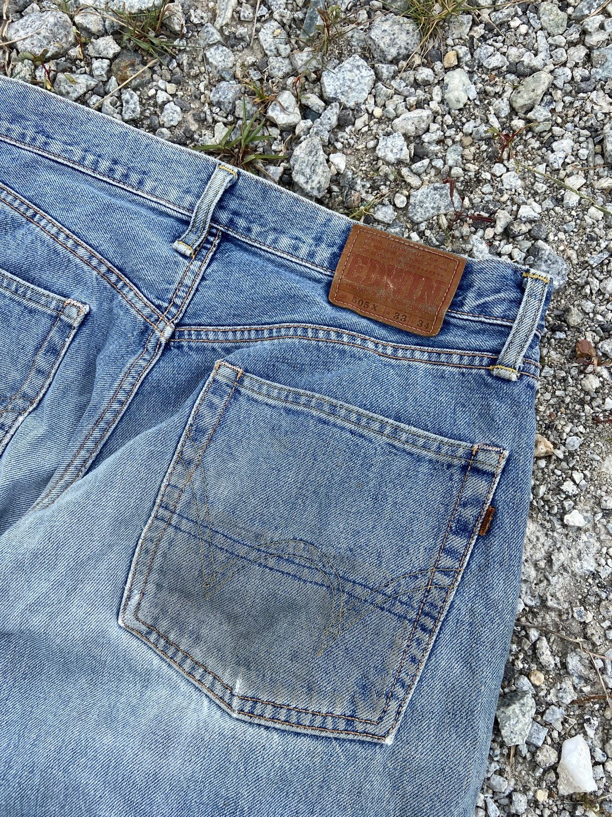 Edwin × Hysteric Glamour × Vintage Vintage Selvadge 505x Edwin Denim Size US 32 / EU 48 - 4 Thumbnail