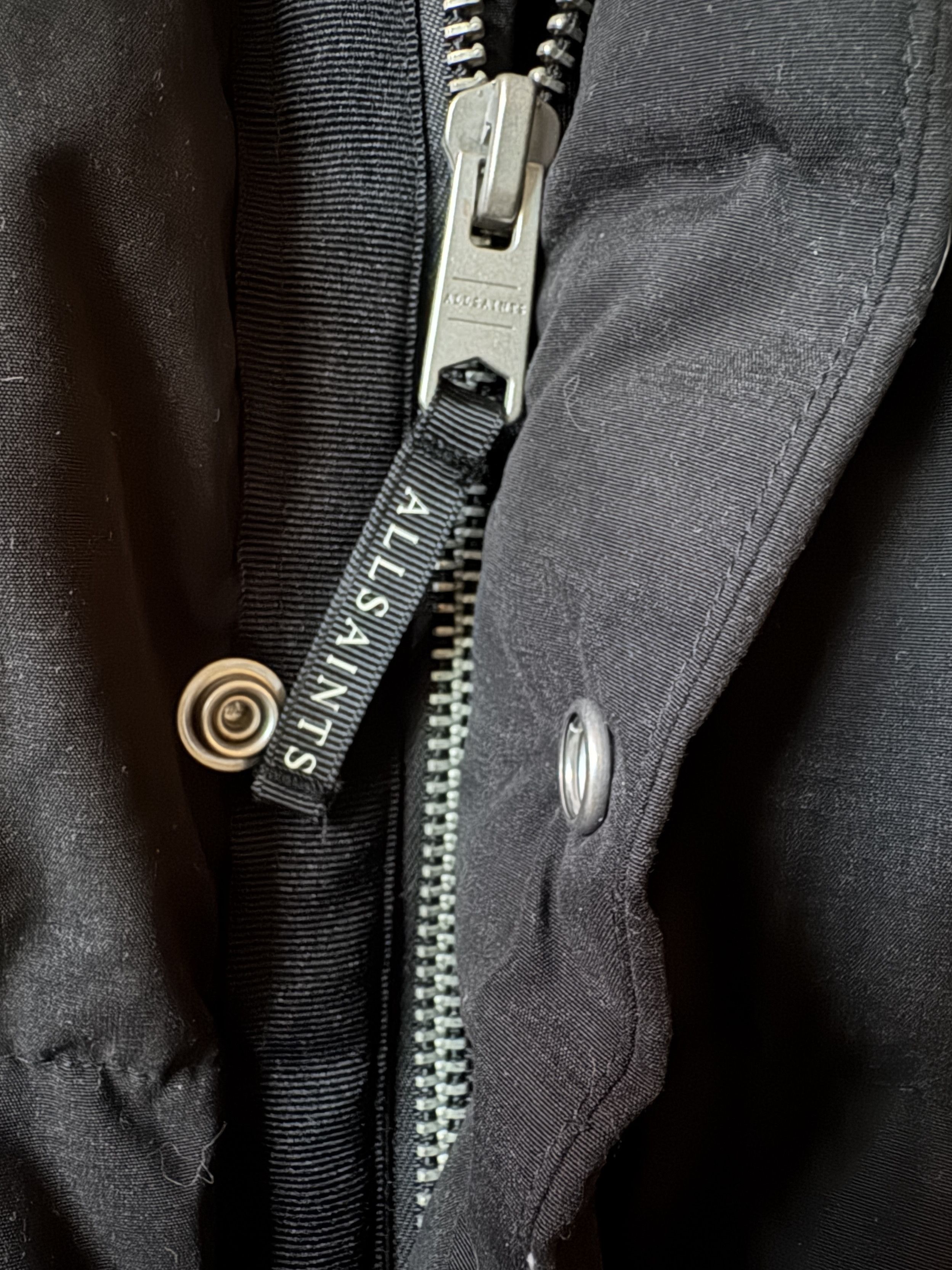 Allsaints Mint Condition Allsaints Down Winter Jacket Black Size US XL / EU 56 / 4 - 3 Thumbnail