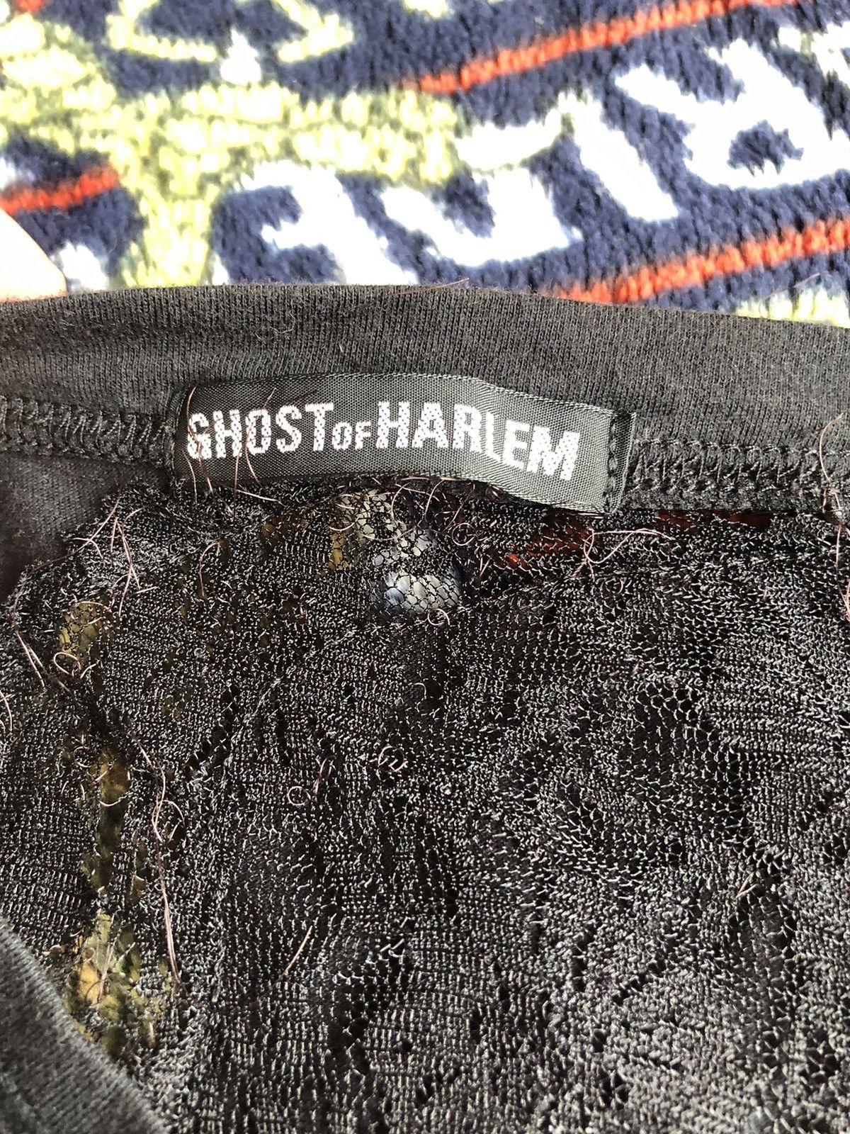 Japanese Brand Vintage Ghost of Harlem Big Skull Photo Shirt Tee Size S / US 4 / IT 40 - 8 Thumbnail