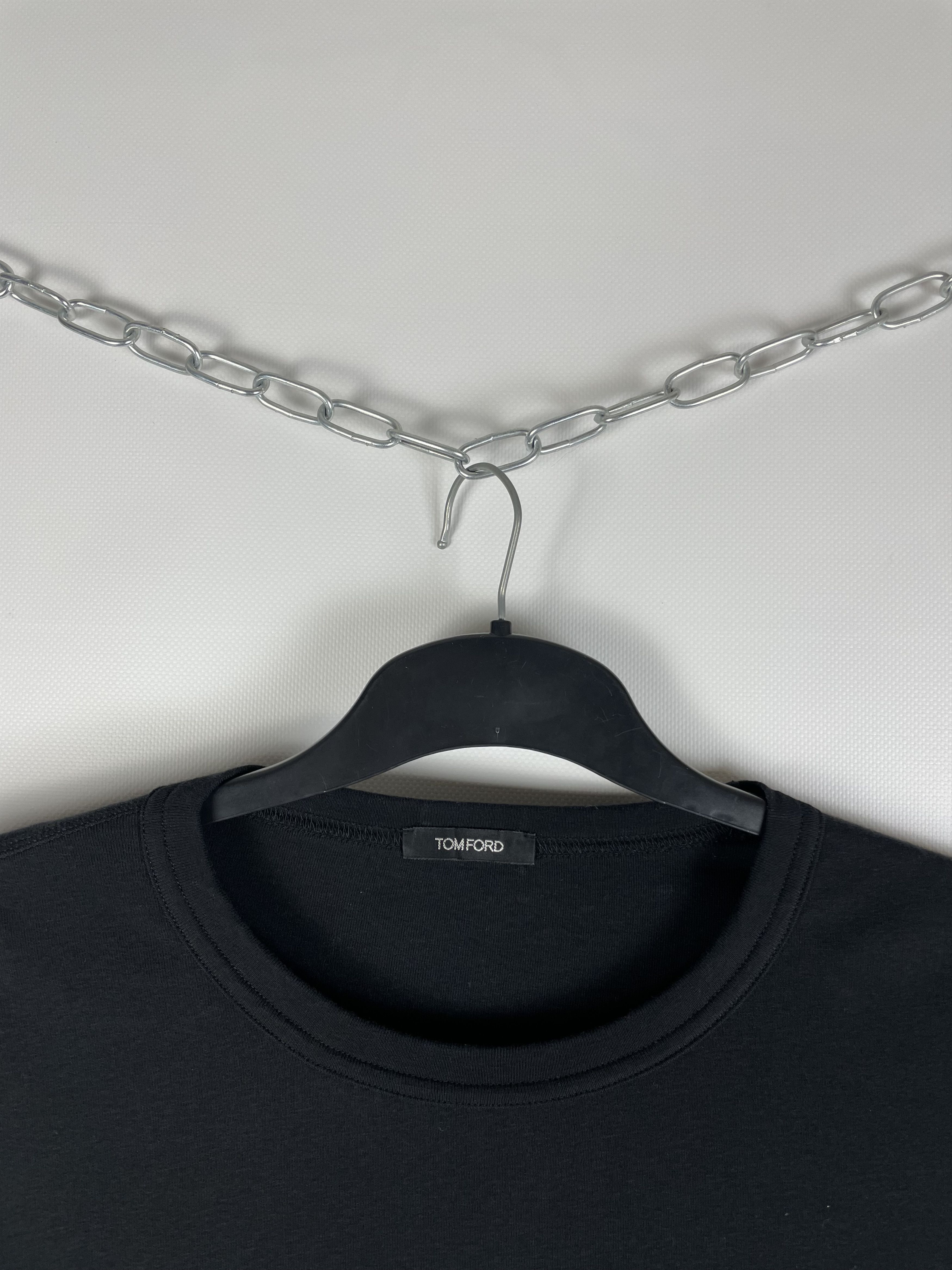 Tom Ford Tom Ford Stretch Cotton Crewneck Tee Size US XL / EU 56 / 4 - 3 Thumbnail