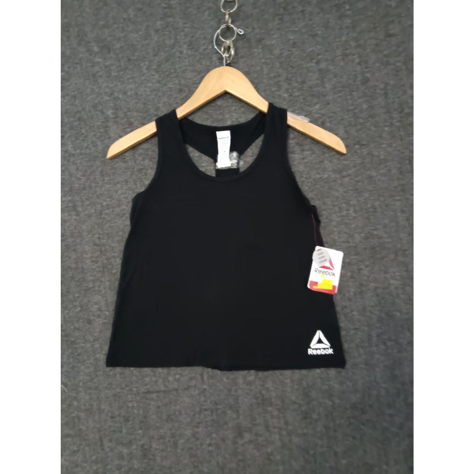 Reebok Reebok Active Tank Top Women's M Black Racerback Sleeveless Medium XS? Size M / US 6-8 / IT 42-44 - 2 Thumbnail