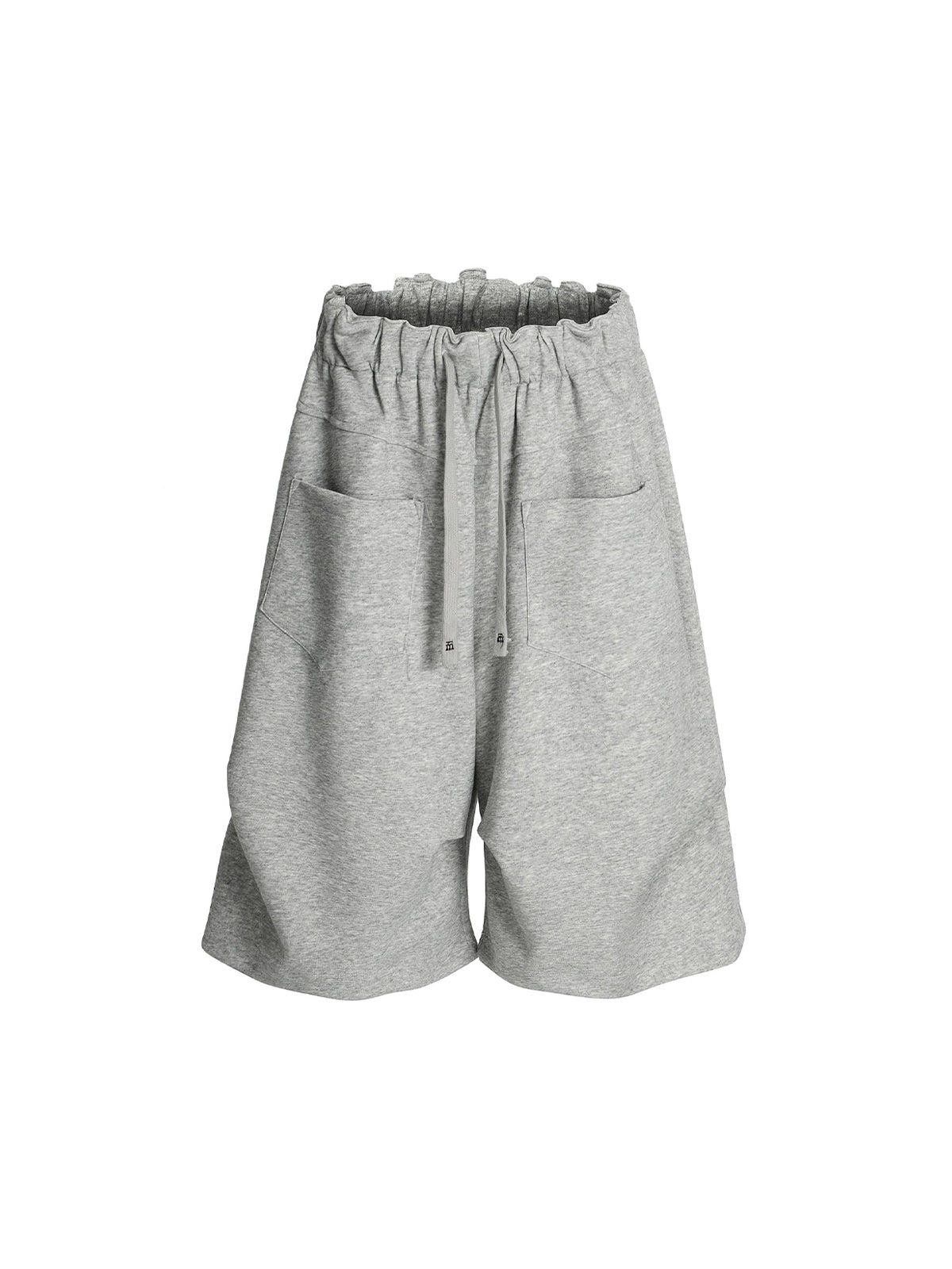 Japanese Brand Side Pockets Drawstring Waist Casual Jorts Size ONE SIZE - 1 Thumbnail
