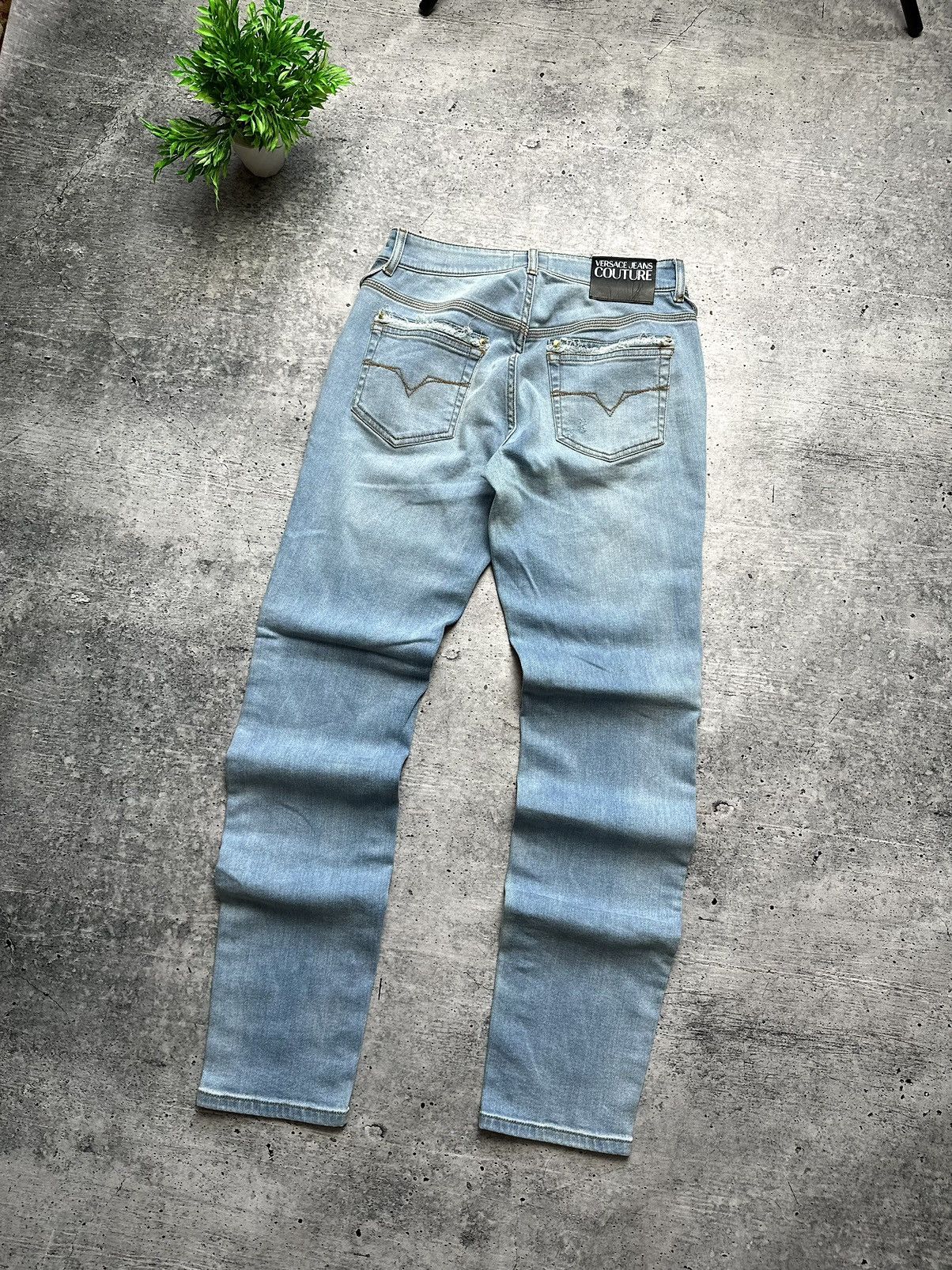 Versace Jeans Couture Versace Jeans Couture Denim Luxury Hype Y2K Jeans Size 27" / US 4 / IT 40 - 2 Thumbnail