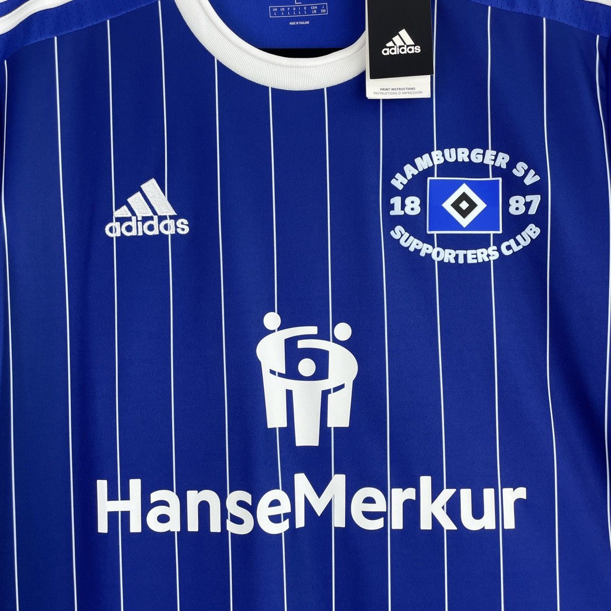 Adidas Hamburg SV Special Adidas Jersey Shirt Men 2022/2023 size L Size US L / EU 52-54 / 3 - 2 Thumbnail