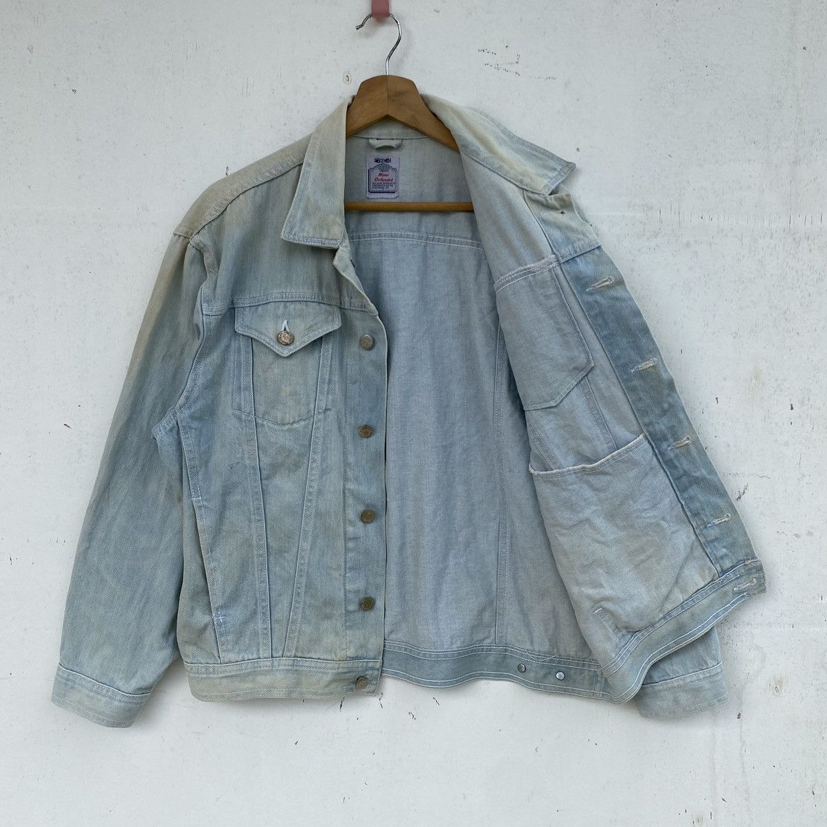 Japanese Brand × Vintage Vintage New Orleans Trucker Jacket Size US M / EU 48-50 / 2 - 3 Thumbnail