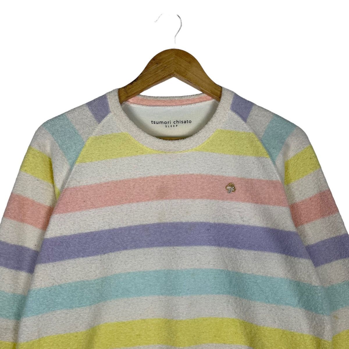 Issey Miyake Tsumori Chisato Small Logo Crewneck Fleece Size US M / EU 48-50 / 2 - 4 Thumbnail