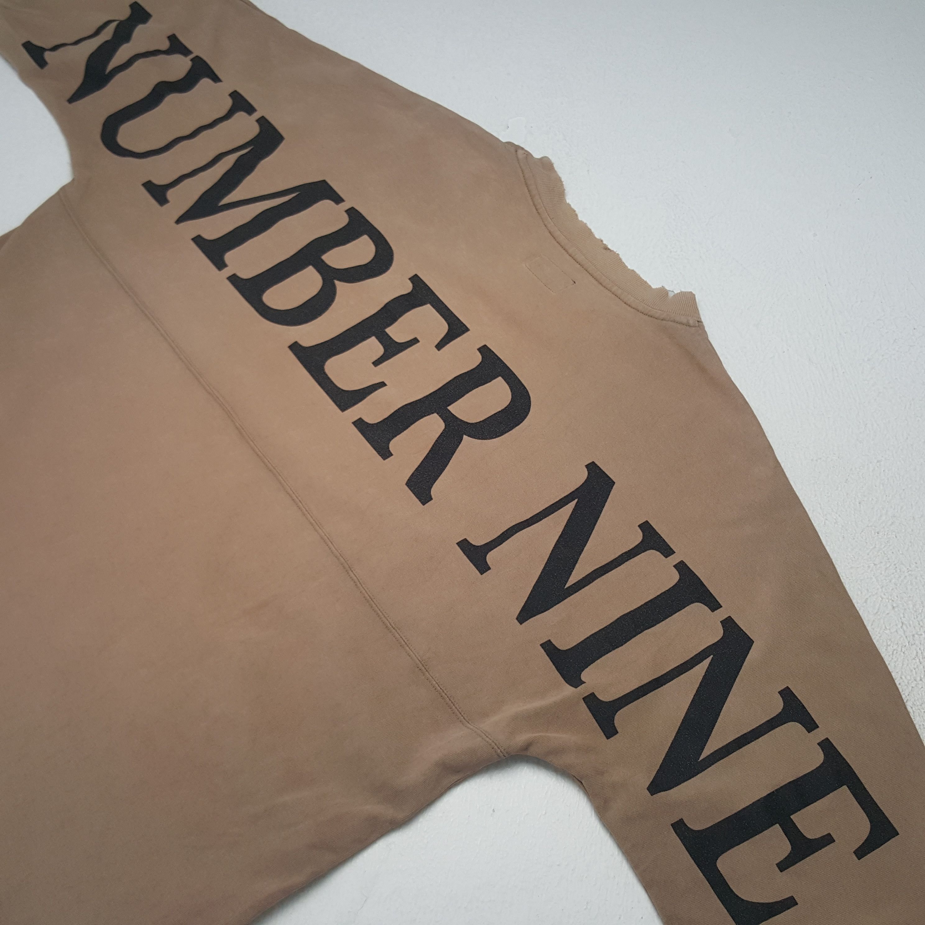 Japanese Brand × Number (N)ine × Vintage Vintage Number (N)ine Big Spell Out Tshirt Size US XL / EU 56 / 4 - 3 Thumbnail