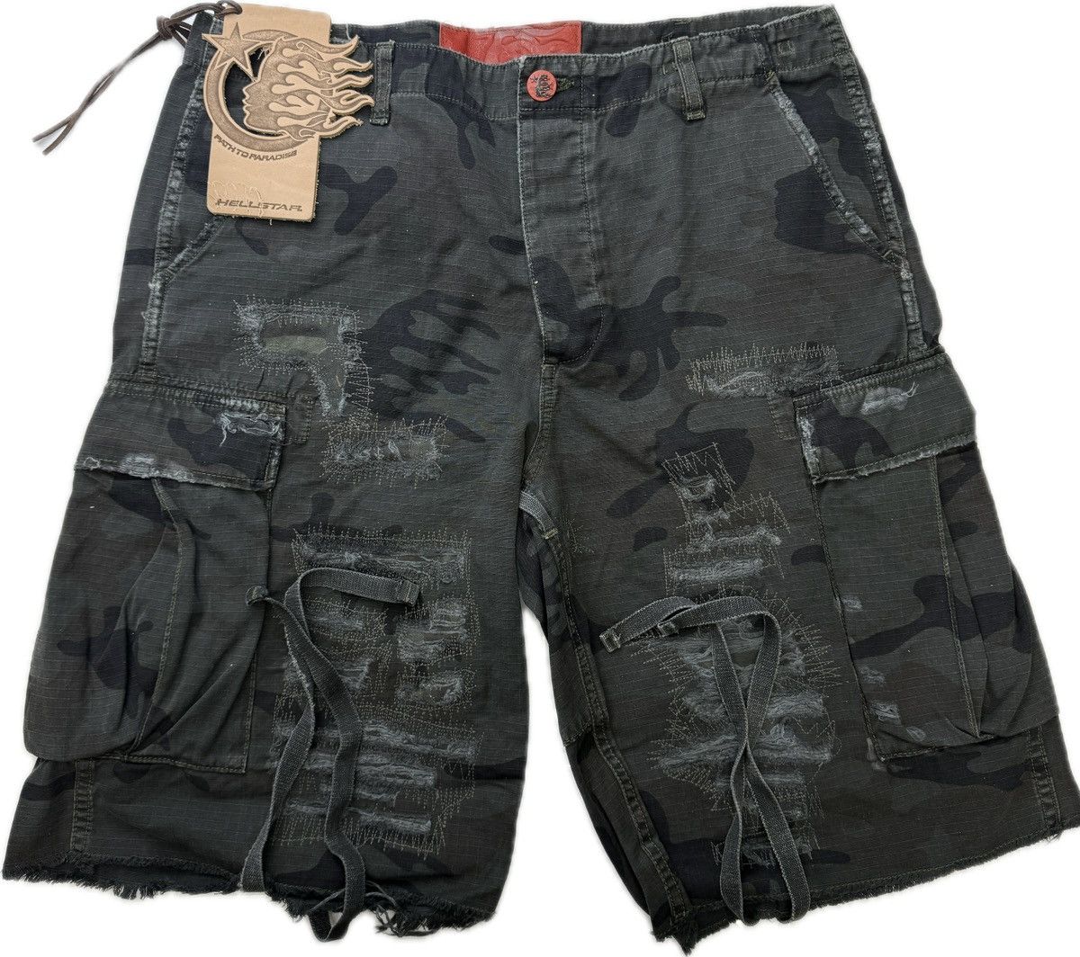 パンツ Hellstar Studios Capsule 11 Camo Shorts HELLSTAR HELLSTAR Capsule 11 Camo Cargo Shorts | Grailed