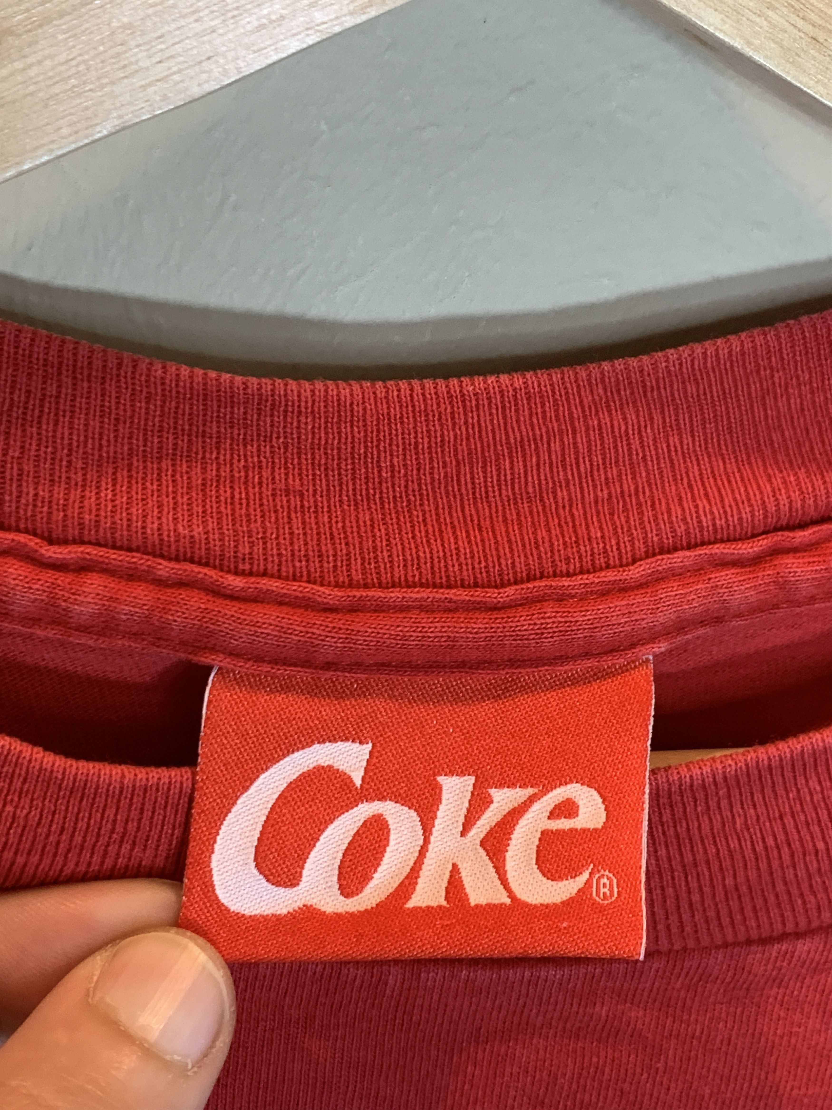 Coca Cola *RARE* Vintage 1994 Coca-Cola Coke Soda AOP T-Shirt Size US XL / EU 56 / 4 - 8 Thumbnail