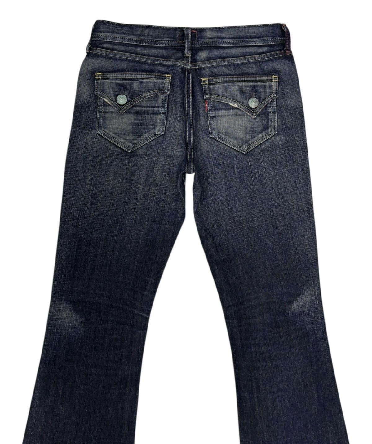 Levi's Vintage Clothing Vintage Levis 90s Redloop Flared Bootcut Jeans Size 30" / US 8 / IT 44 - 6 Thumbnail
