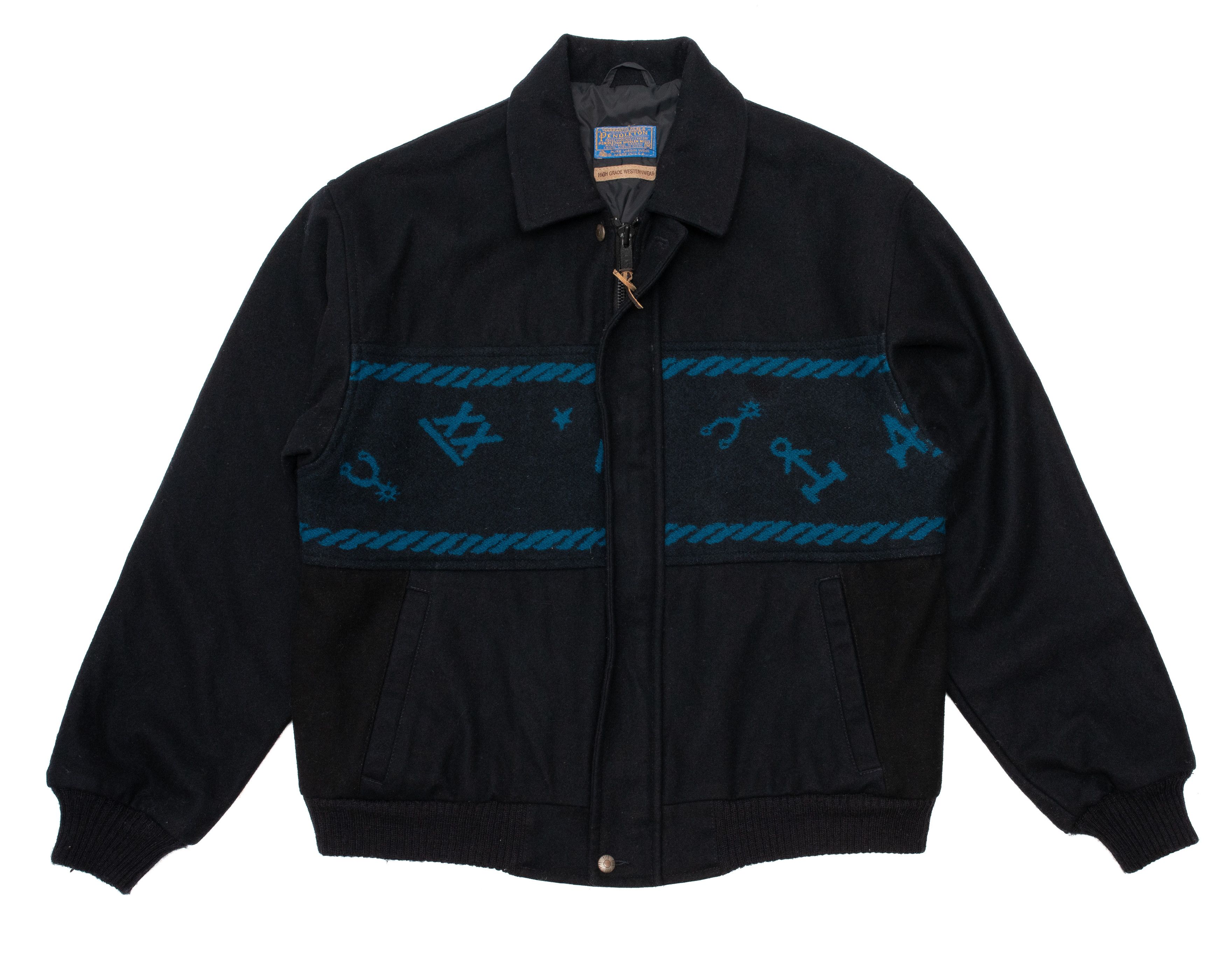 Pendleton PENDELTON Vintage High Grade Western-Wear Native Wool Bomber Size US M / EU 48-50 / 2 - 1 Thumbnail
