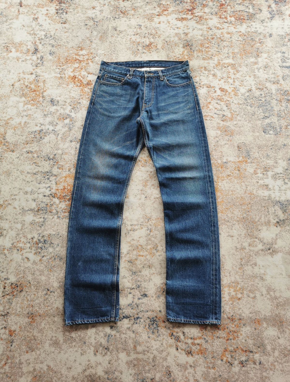 Japanese Brand × Jean × Self Edge Paper Chest Selvedge Japan Jeans Size US 31 - 1 Thumbnail
