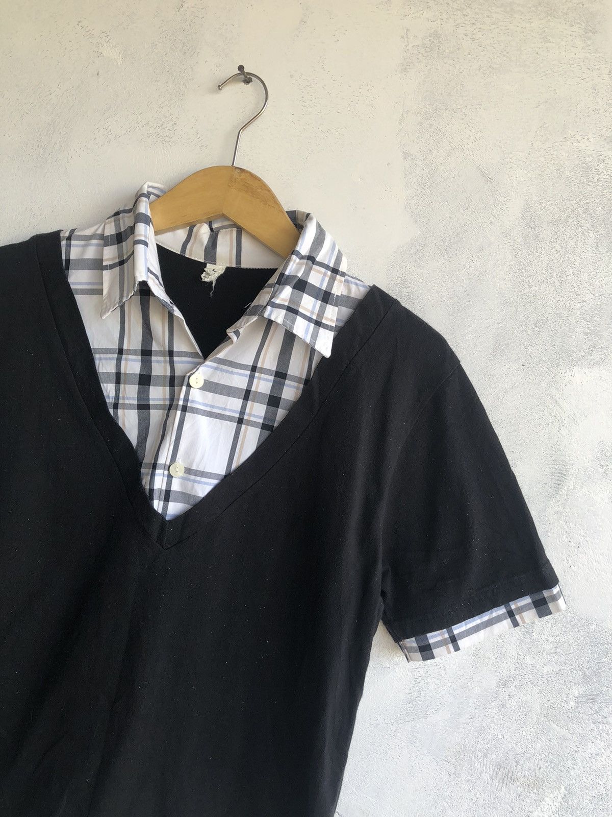 If Six Was Nine Japanese Gothic Double Layer Button Shirt LGB Style Size US L / EU 52-54 / 3 - 2 Thumbnail