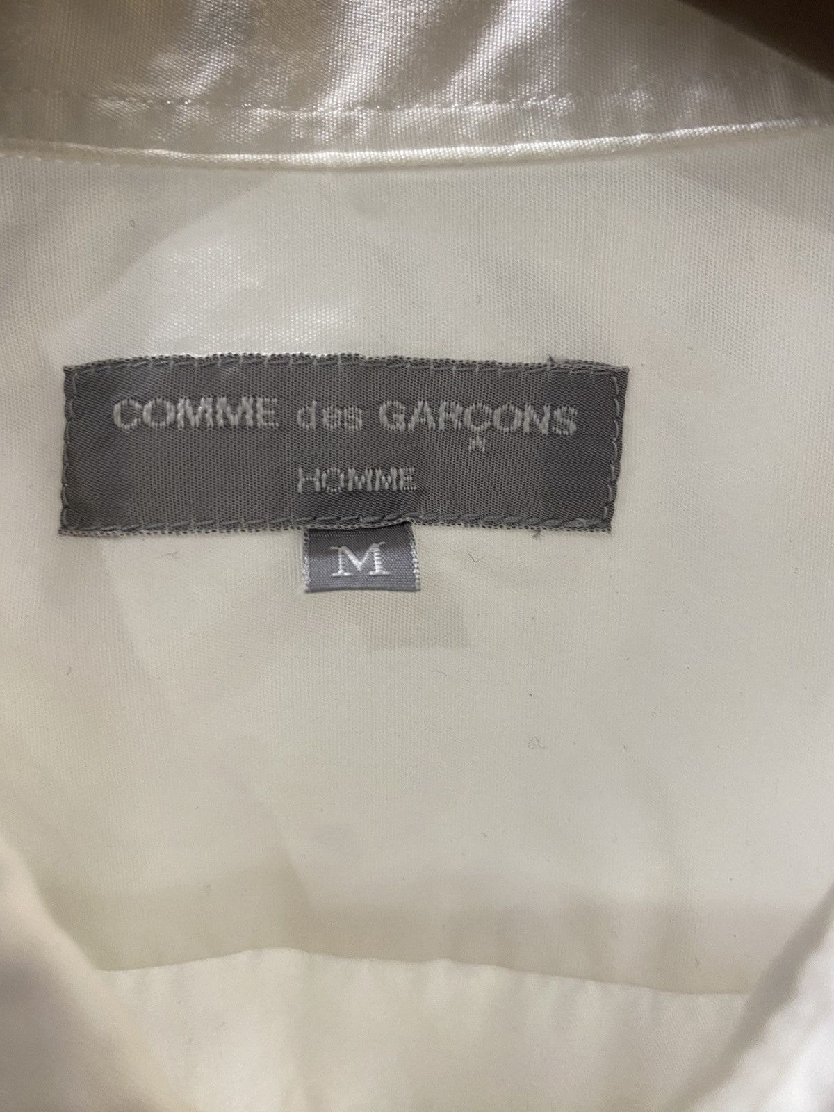 Comme des Garcons × Comme des Garcons Homme × Japanese Brand Comme Des Garcons Homme Short Sleeves Shirt Size US M / EU 48-50 / 2 - 4 Thumbnail