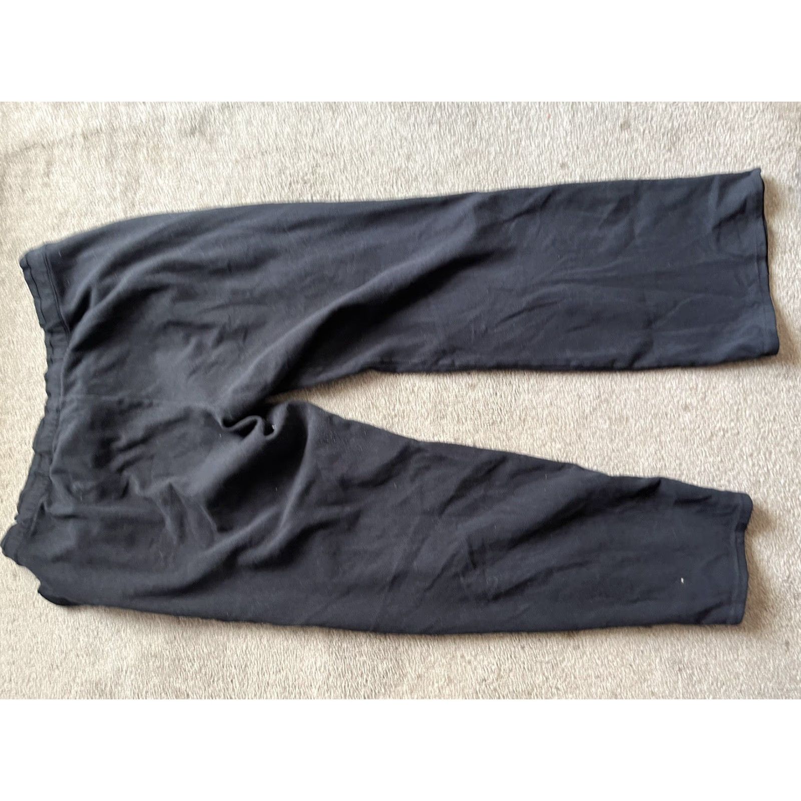 Under Armour Under Armour Loose Joggers Women's Black Sweatpants Drawstring Size XL Fleece Size 40" / US 18 - 3 Thumbnail