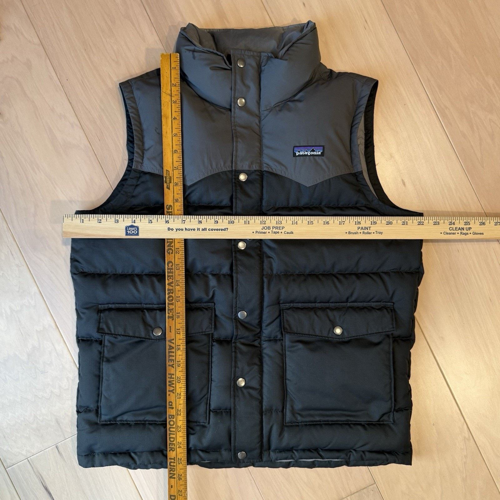 Patagonia Patagonia Slingshot Down Vest Black Insulated Puffer Winter Size US M / EU 48-50 / 2 - 3 Thumbnail
