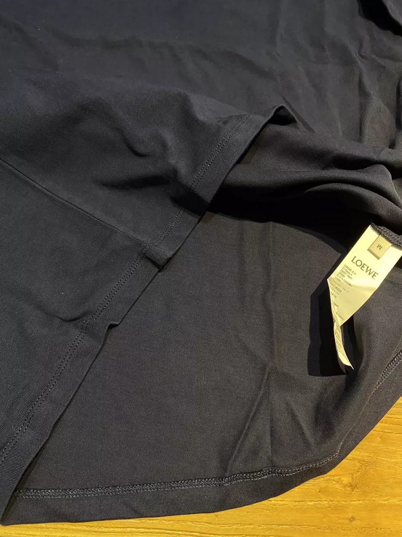 Loewe LOEWE Dark blue high-rise pure cotton letter LOGO embroide Size M / US 6-8 / IT 42-44 - 4 Thumbnail