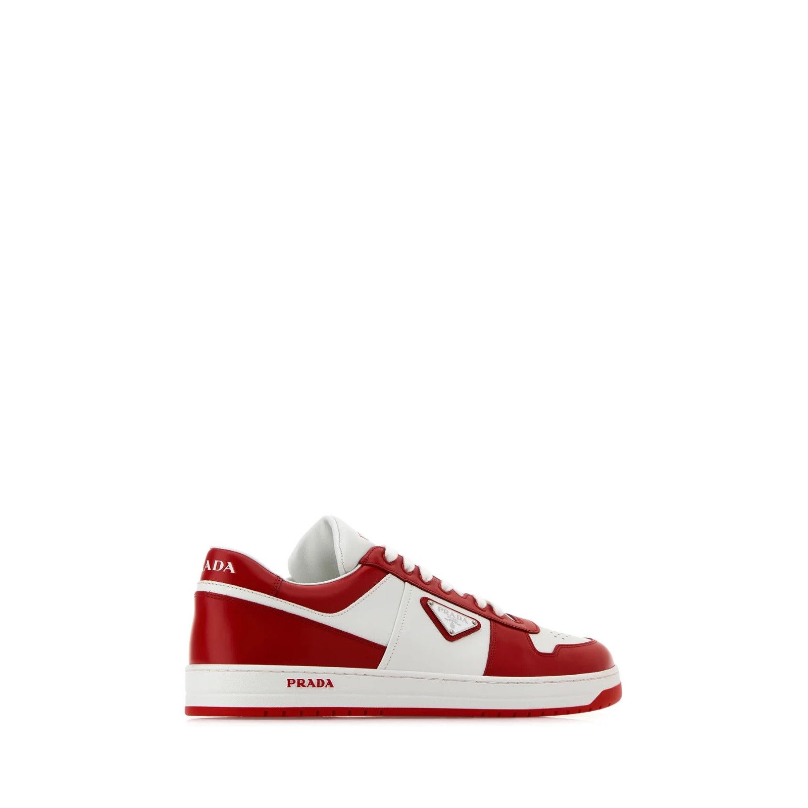 Prada PRADA Downtown Two-Tone Leather Sneakers New And Authentic ( Size US 6 / EU 39 - 3 Thumbnail