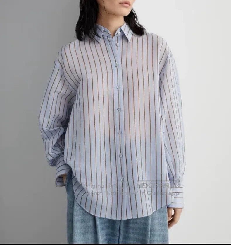 Brunello Cucinelli Brunello Cucinelli Striped shirt Size XS / US 0-2 / IT 36-38 - 1 Thumbnail
