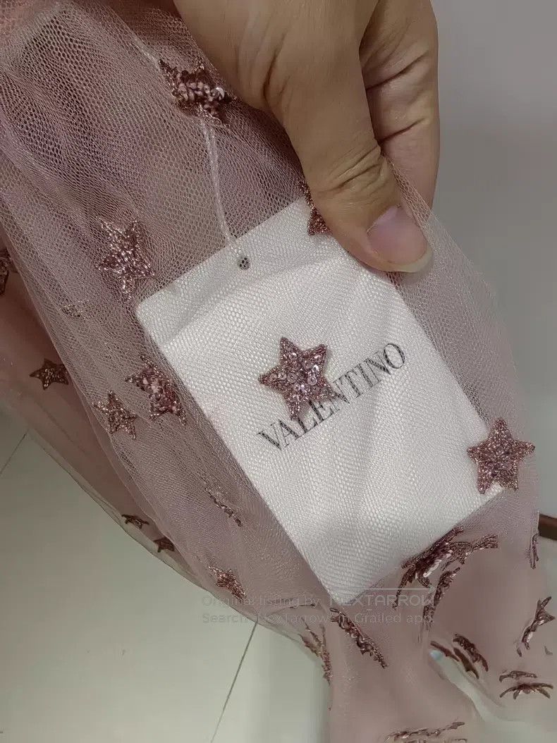 Valentino Valentino Main line pink star sequin dress Size S / US 4 / IT 40 - 6 Thumbnail