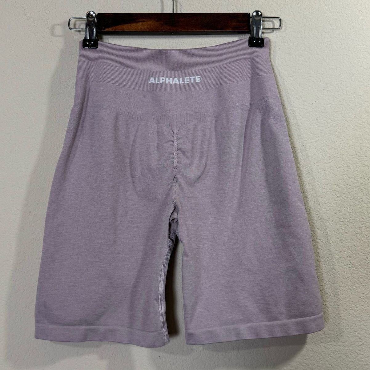 Alo alphalete | amplify 7.5" inseam purple biker shorts sz S Size 24" / US 00 / IT 34 - 2 Thumbnail