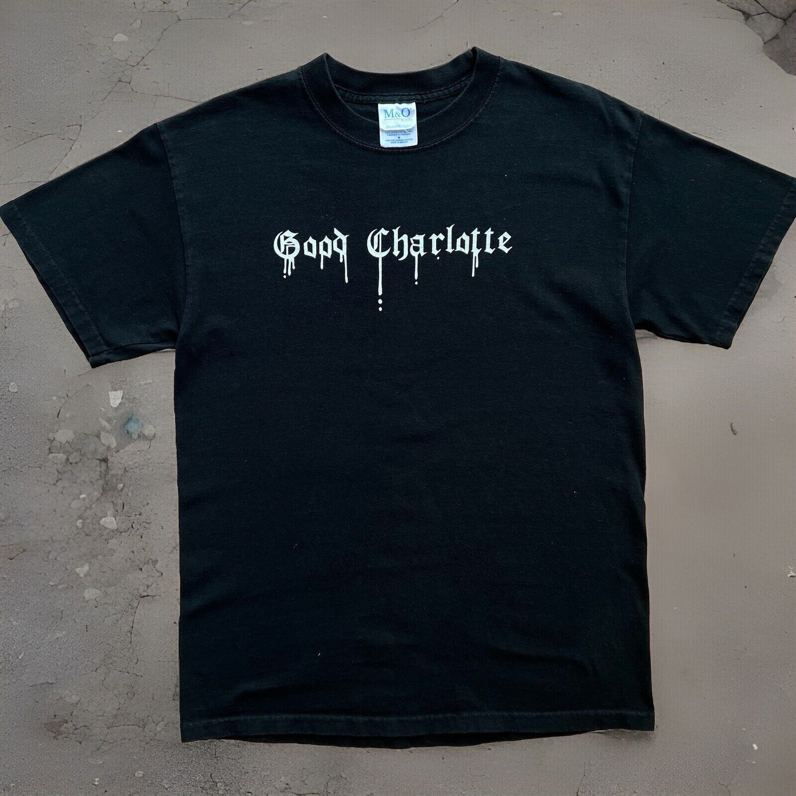 Band Tees × Vintage Vintage Good Charlotte Shirt Medium Black Y2K Rock Music Size US M / EU 48-50 / 2 - 1 Thumbnail