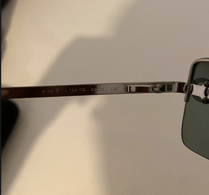 Chanel Сhanel Sunglasses Logo Rimless Sport Vintage 90s Pop EX0247 Size ONE SIZE - 5 Thumbnail
