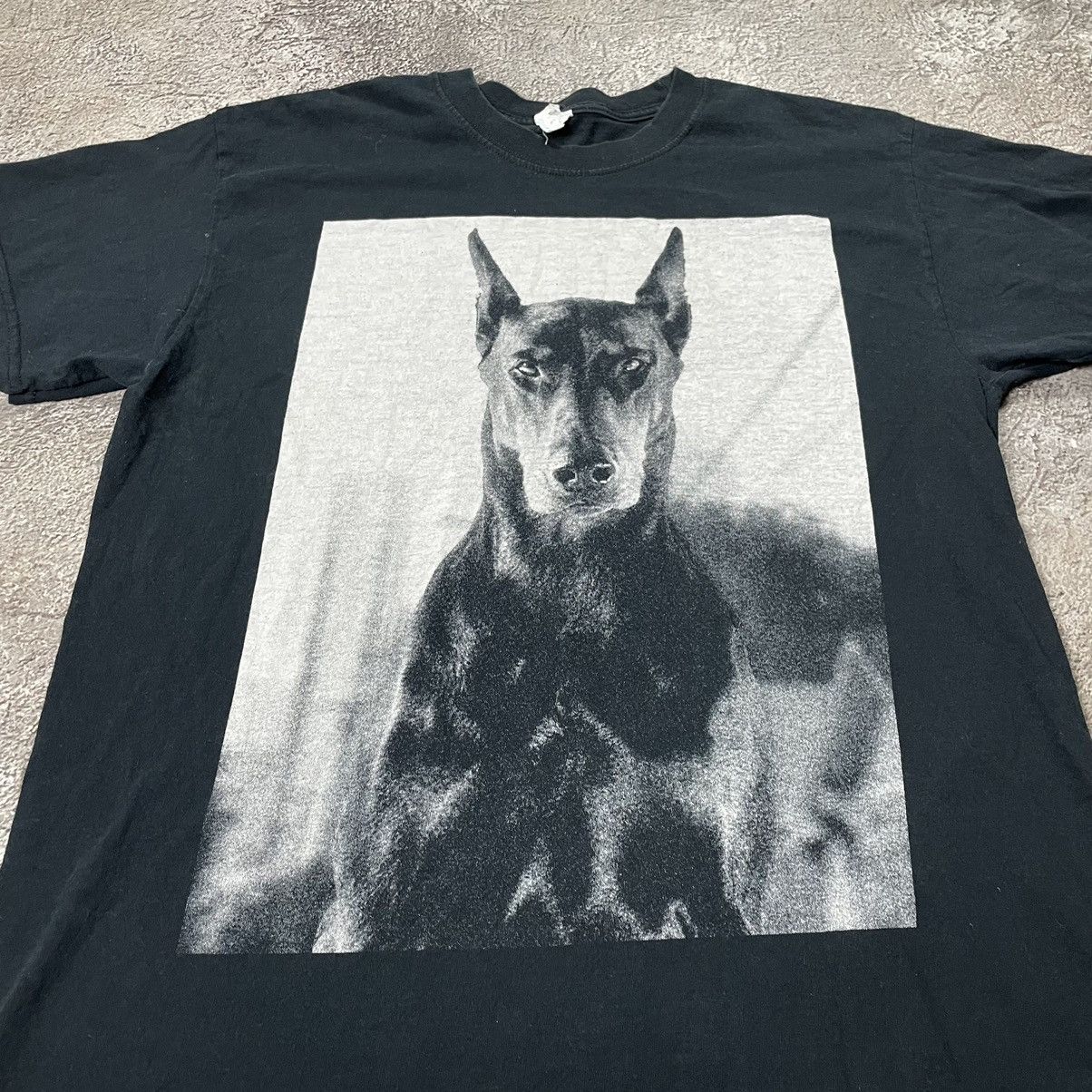 Band Tees Vintage Y2K Doberman Face Opium Balenciaga Givenchy style Size US L / EU 52-54 / 3 - 4 Thumbnail